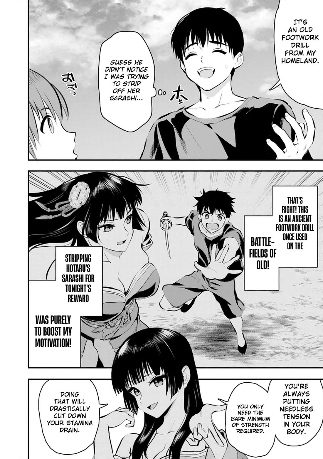 The Cursed Sword Master’s Harem Life: By the Sword, For the Sword, Cursed Sword Master Chapter 35 page 13 - Chapter 35