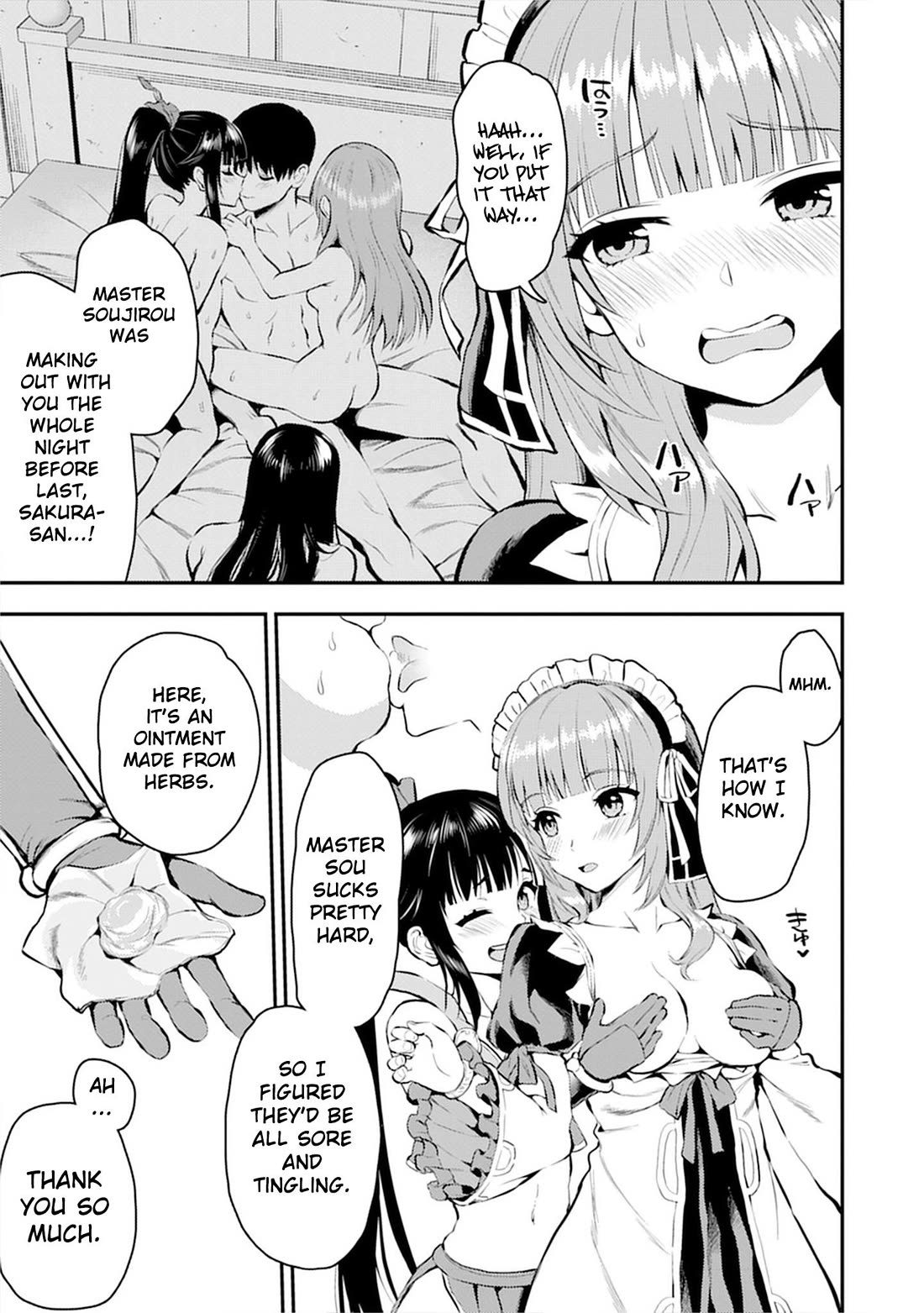 The Cursed Sword Master’s Harem Life: By the Sword, For the Sword, Cursed Sword Master Chapter 35 page 6 - Chapter 35