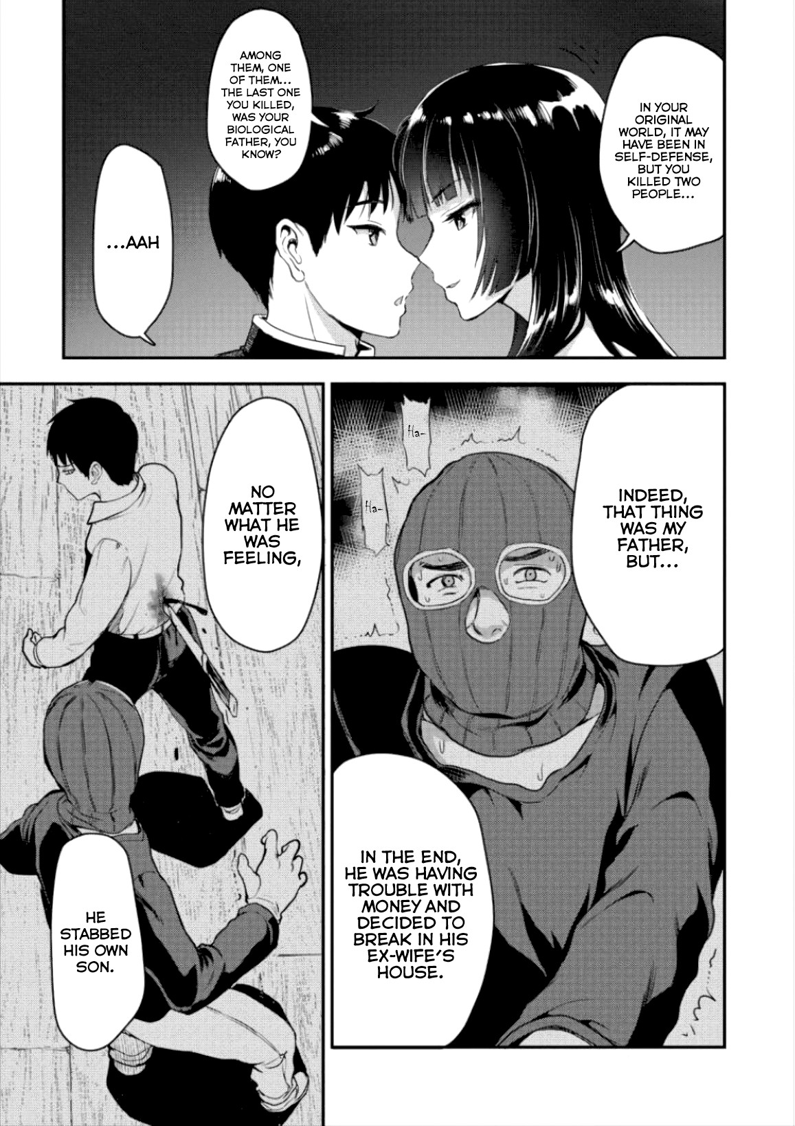 The Cursed Sword Master’s Harem Life: By the Sword, For the Sword, Cursed Sword Master Chapter 4 page 10 - Chapter 4: The Three’s Night.