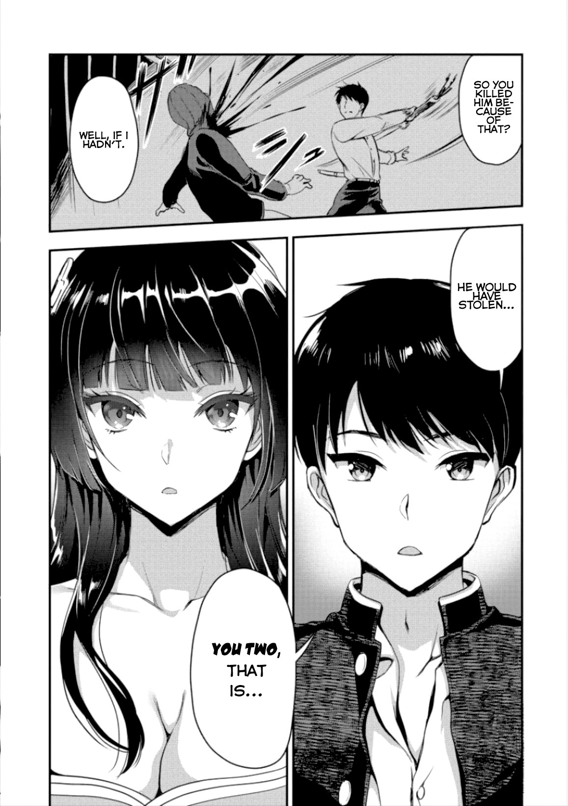 The Cursed Sword Master’s Harem Life: By the Sword, For the Sword, Cursed Sword Master Chapter 4 page 11 - Chapter 4: The Three’s Night.