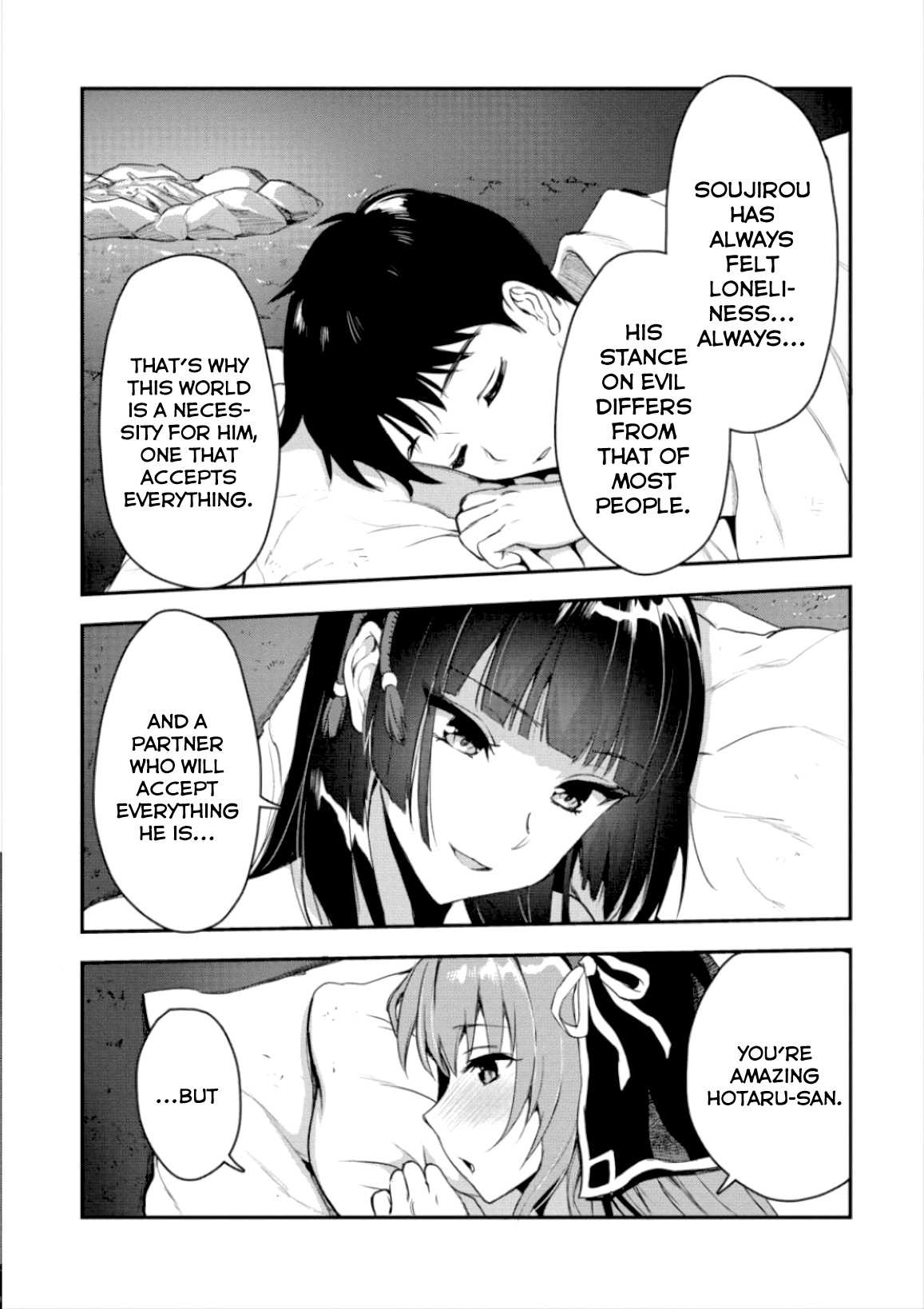 The Cursed Sword Master’s Harem Life: By the Sword, For the Sword, Cursed Sword Master Chapter 4 page 23 - Chapter 4: The Three’s Night.