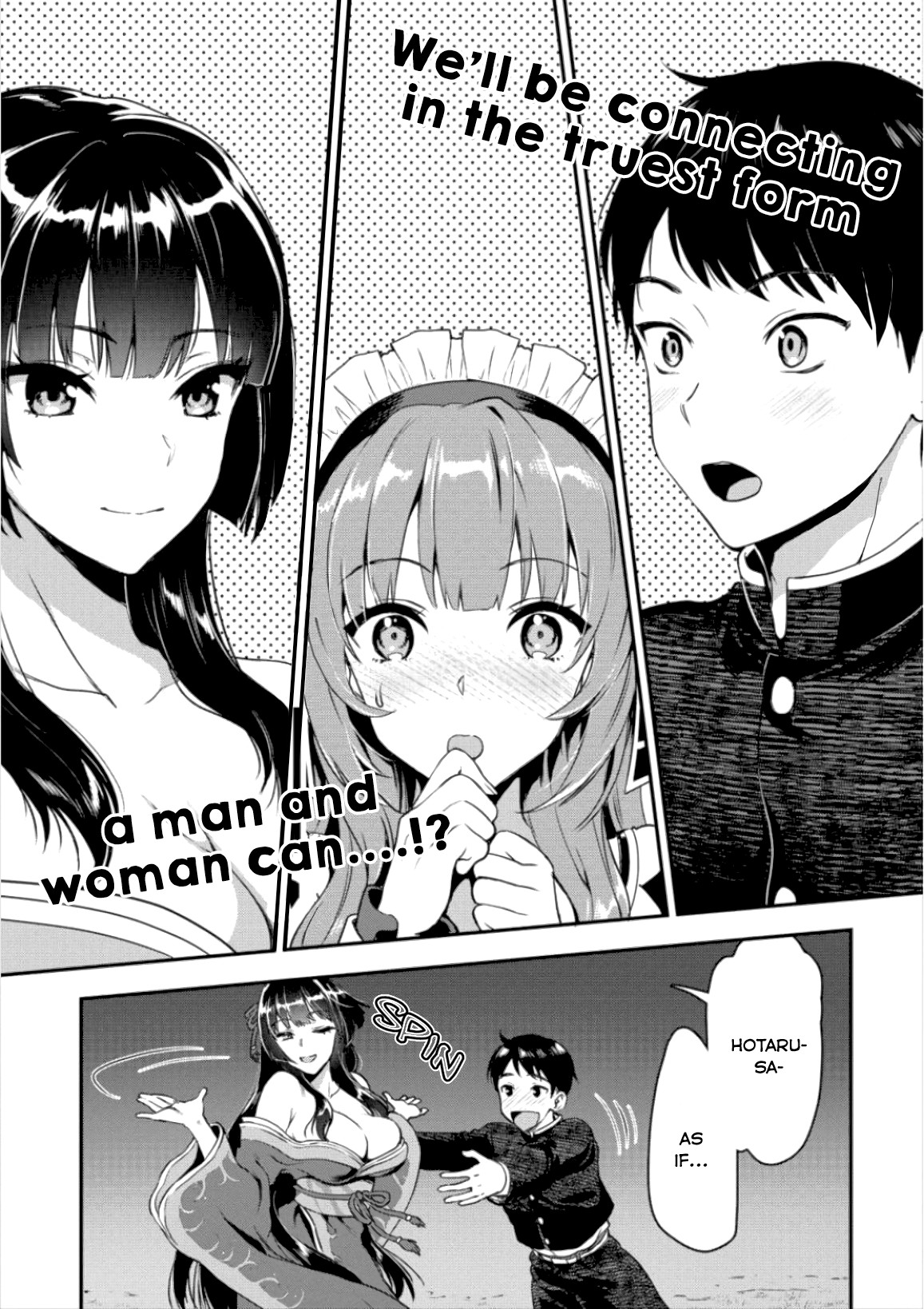 The Cursed Sword Master’s Harem Life: By the Sword, For the Sword, Cursed Sword Master Chapter 4 page 3 - Chapter 4: The Three’s Night.