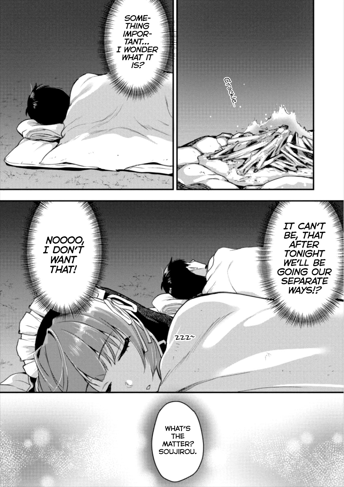 The Cursed Sword Master’s Harem Life: By the Sword, For the Sword, Cursed Sword Master Chapter 4 page 6 - Chapter 4: The Three’s Night.