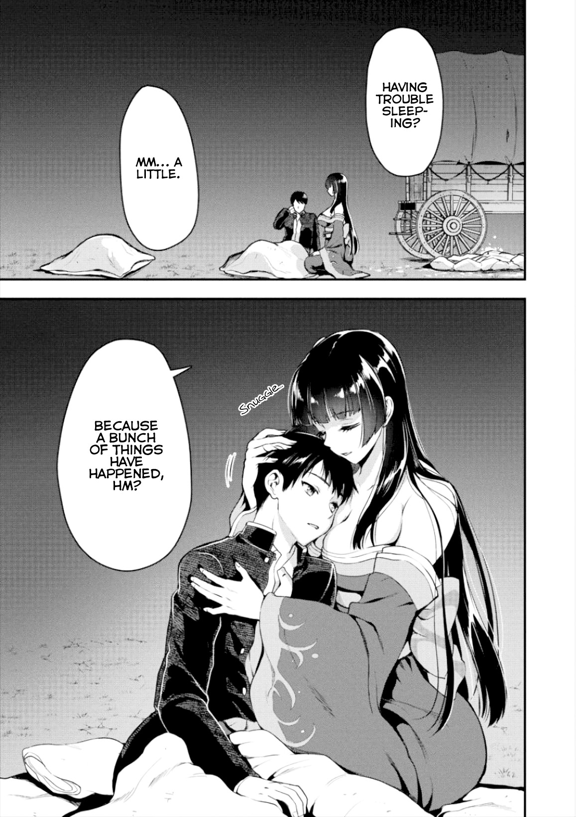 The Cursed Sword Master’s Harem Life: By the Sword, For the Sword, Cursed Sword Master Chapter 4 page 8 - Chapter 4: The Three’s Night.
