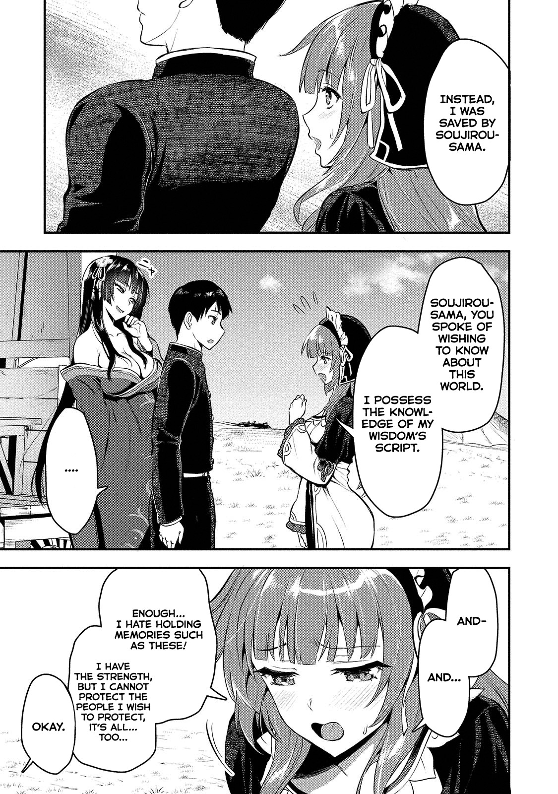 The Cursed Sword Master’s Harem Life: By the Sword, For the Sword, Cursed Sword Master Chapter 5 page 6 - Chapter 5: Contract of Fate