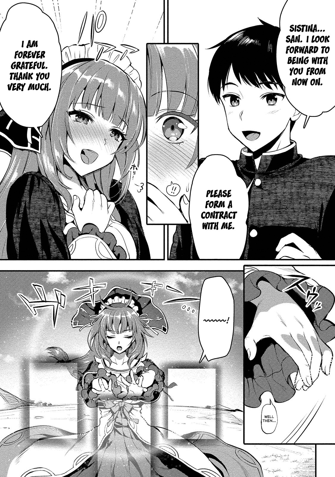 The Cursed Sword Master’s Harem Life: By the Sword, For the Sword, Cursed Sword Master Chapter 5 page 7 - Chapter 5: Contract of Fate