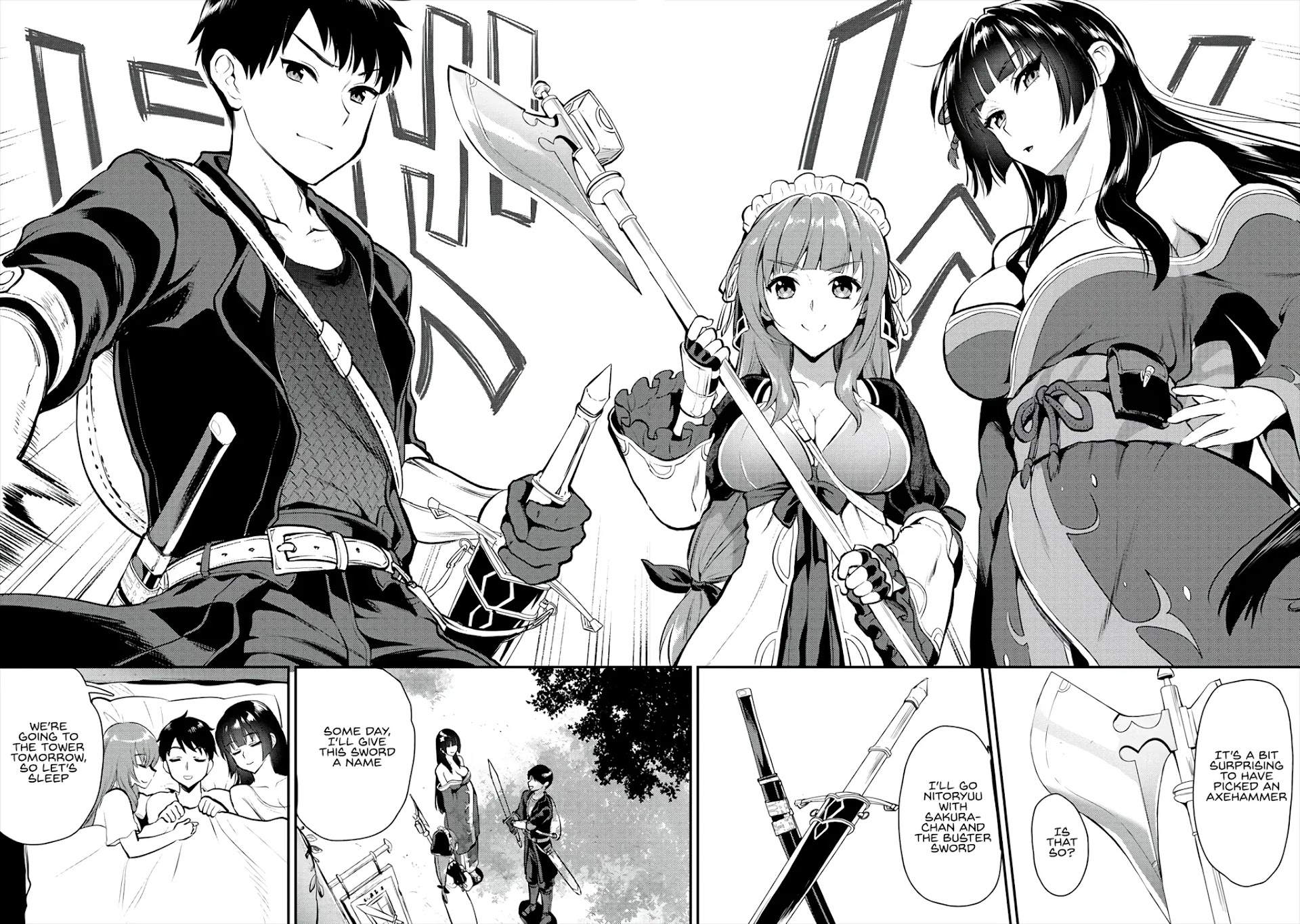 The Cursed Sword Master’s Harem Life: By the Sword, For the Sword, Cursed Sword Master Chapter 8 page 13 - Chapter 8: Let's transfer