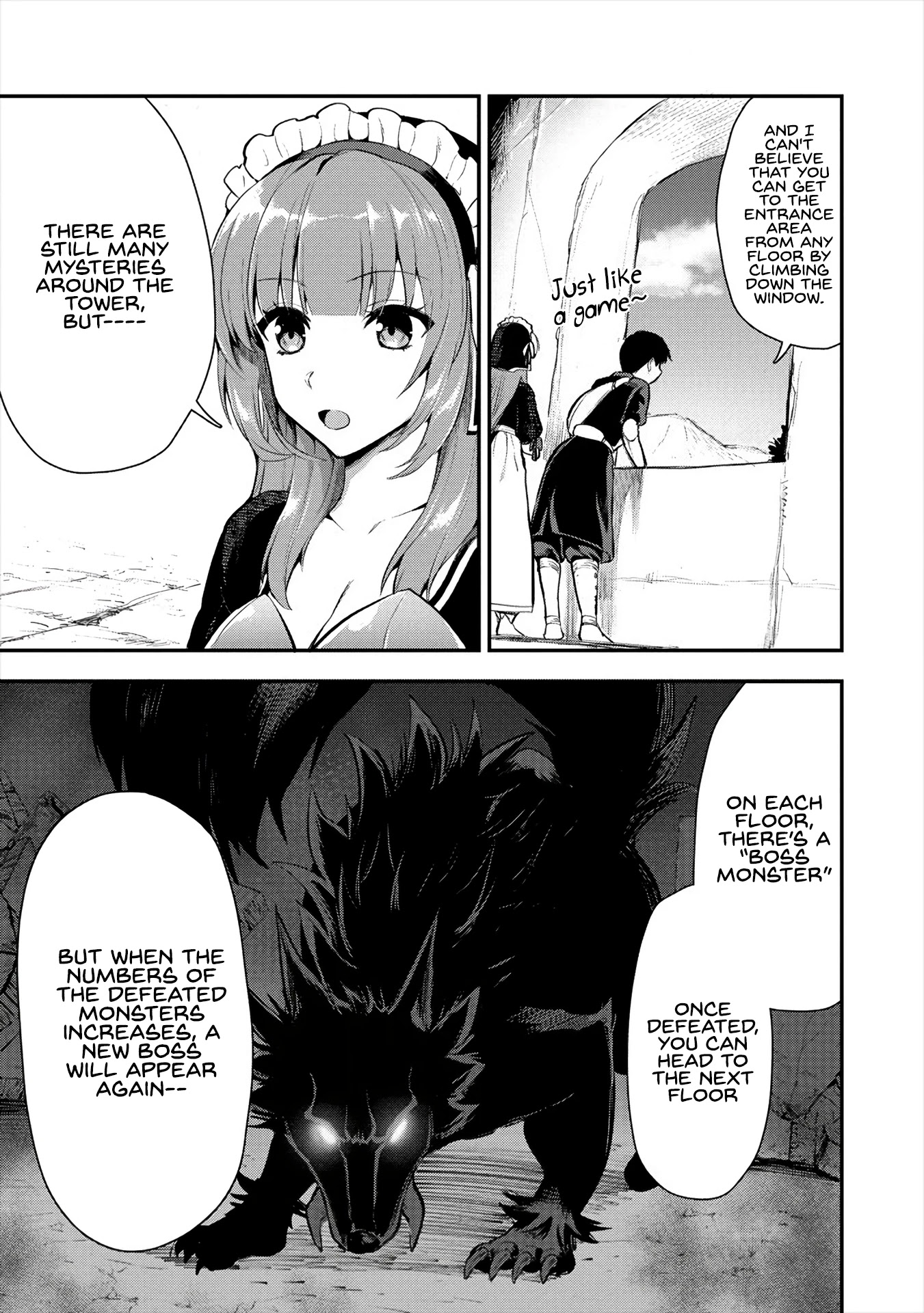 The Cursed Sword Master’s Harem Life: By the Sword, For the Sword, Cursed Sword Master Chapter 9 page 10 - Chapter 9: The Tower and The Monsters