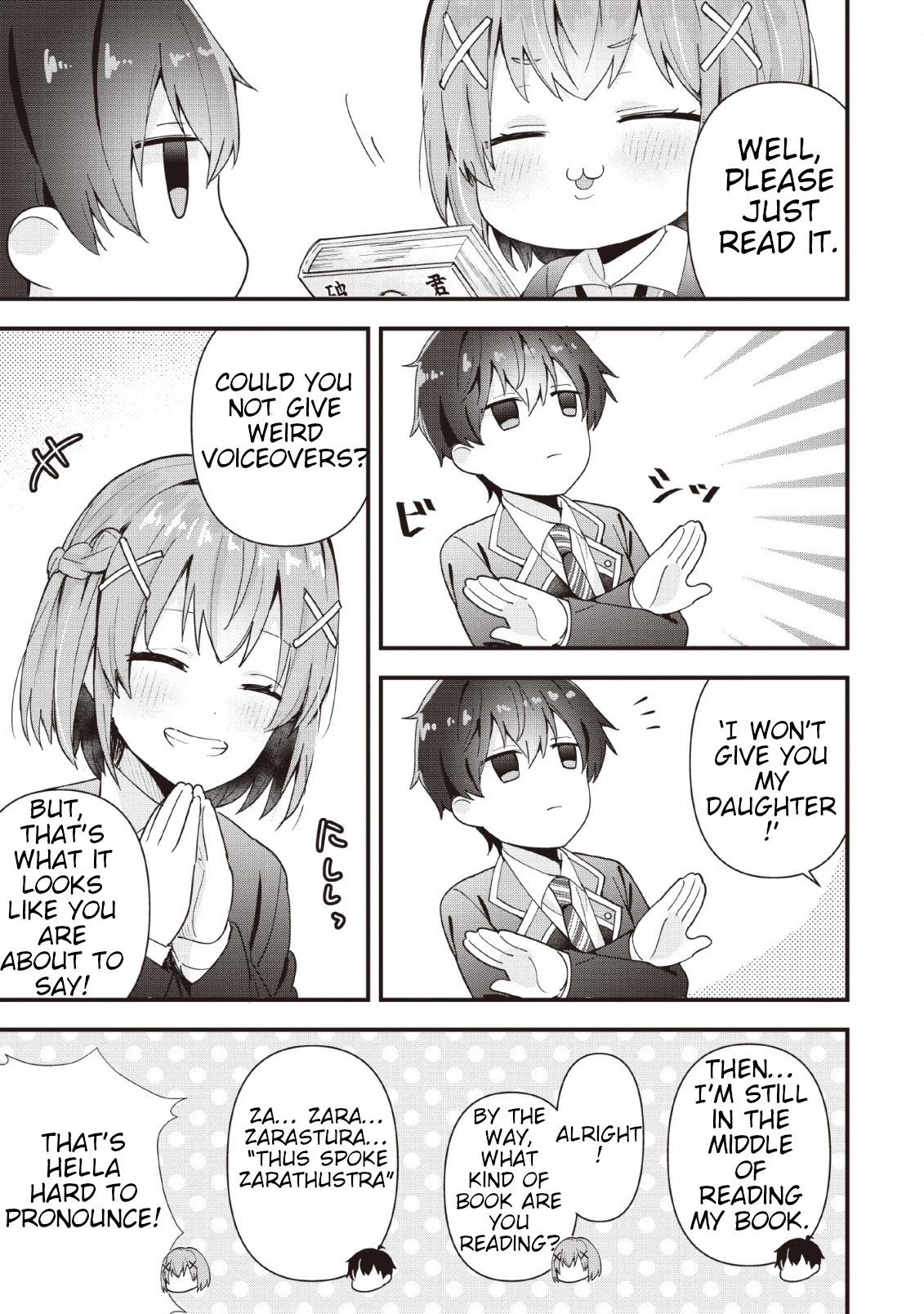 The Cute Girl Sitting Next to Me Is Trying to Make Me Fall in Love With Her as a Way to Ridicule Me, but the Tables Were Turned on Her Before She Knew It Chapter 1 page 11 - Chapter 1