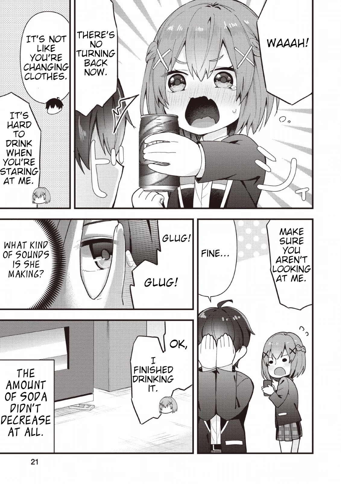 The Cute Girl Sitting Next to Me Is Trying to Make Me Fall in Love With Her as a Way to Ridicule Me, but the Tables Were Turned on Her Before She Knew It Chapter 1 page 19 - Chapter 1
