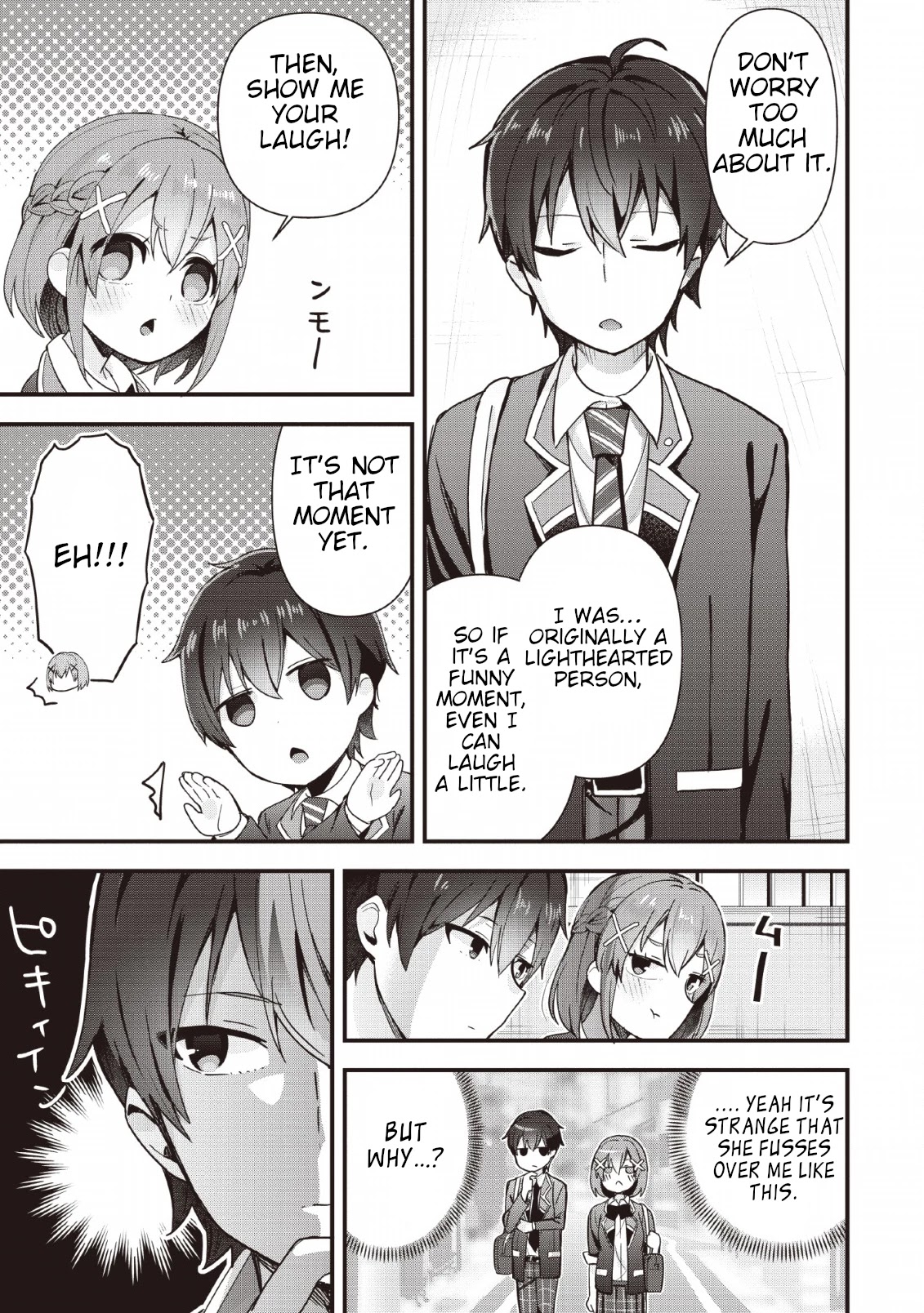 The Cute Girl Sitting Next to Me Is Trying to Make Me Fall in Love With Her as a Way to Ridicule Me, but the Tables Were Turned on Her Before She Knew It Chapter 1 page 23 - Chapter 1