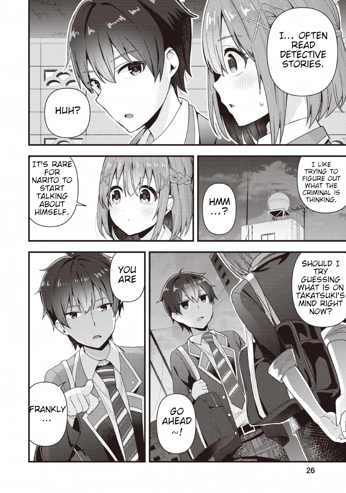 The Cute Girl Sitting Next to Me Is Trying to Make Me Fall in Love With Her as a Way to Ridicule Me, but the Tables Were Turned on Her Before She Knew It Chapter 1 page 24 - Chapter 1