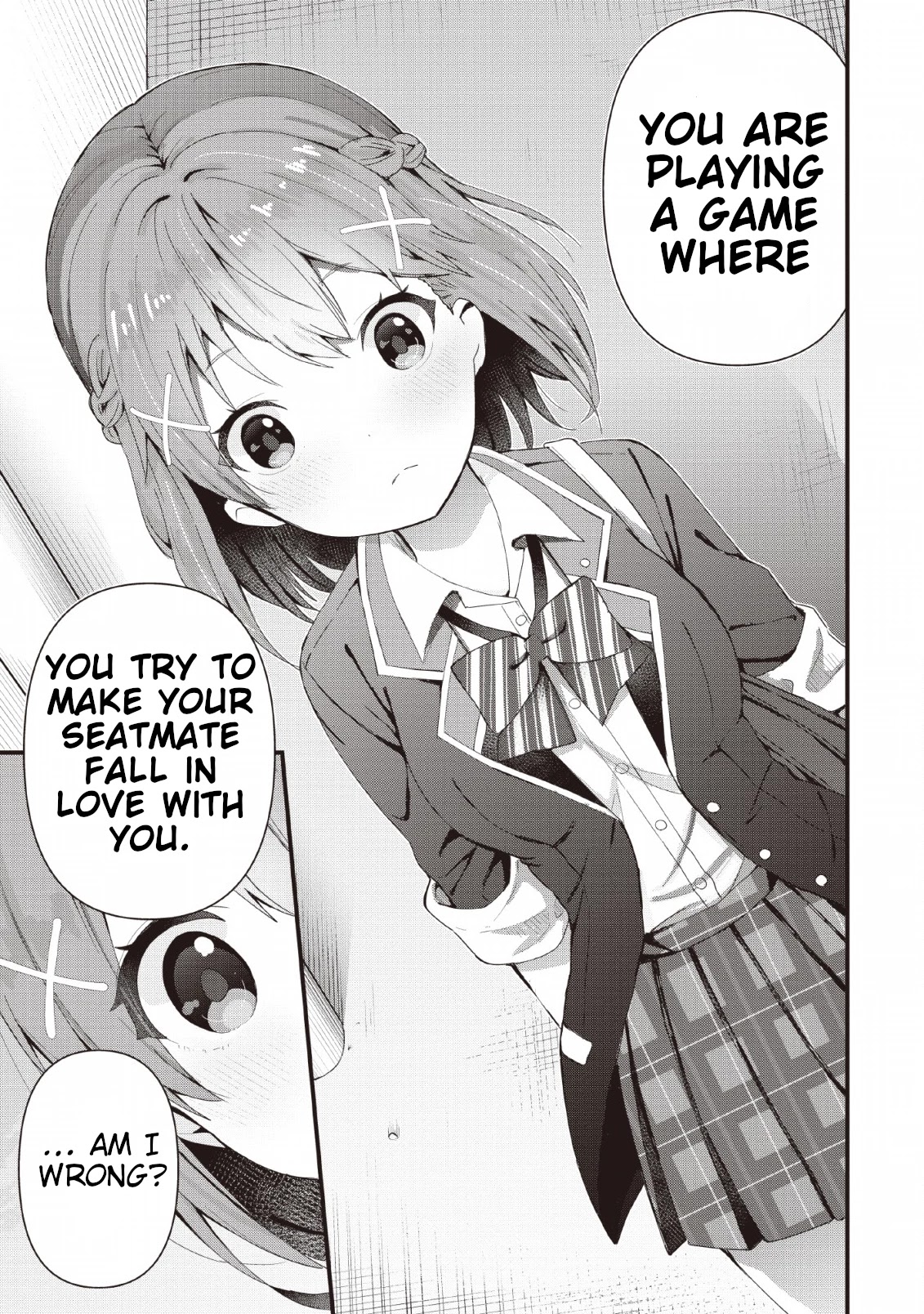 The Cute Girl Sitting Next to Me Is Trying to Make Me Fall in Love With Her as a Way to Ridicule Me, but the Tables Were Turned on Her Before She Knew It Chapter 1 page 25 - Chapter 1