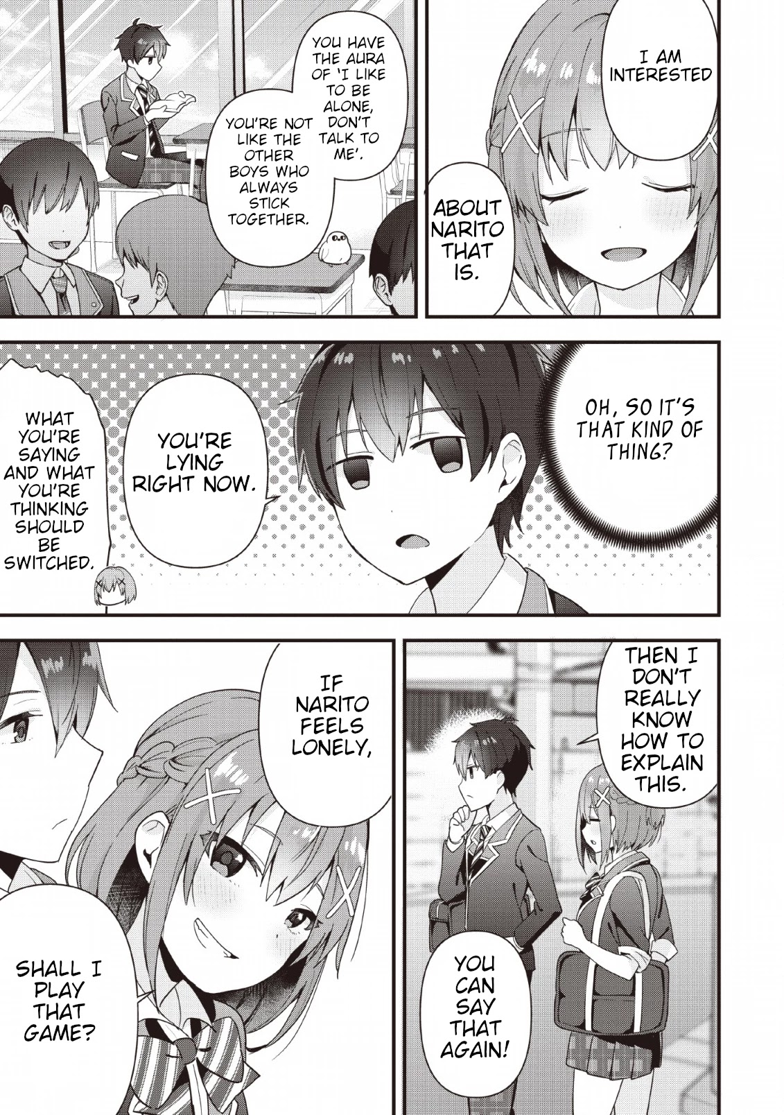 The Cute Girl Sitting Next to Me Is Trying to Make Me Fall in Love With Her as a Way to Ridicule Me, but the Tables Were Turned on Her Before She Knew It Chapter 1 page 27 - Chapter 1