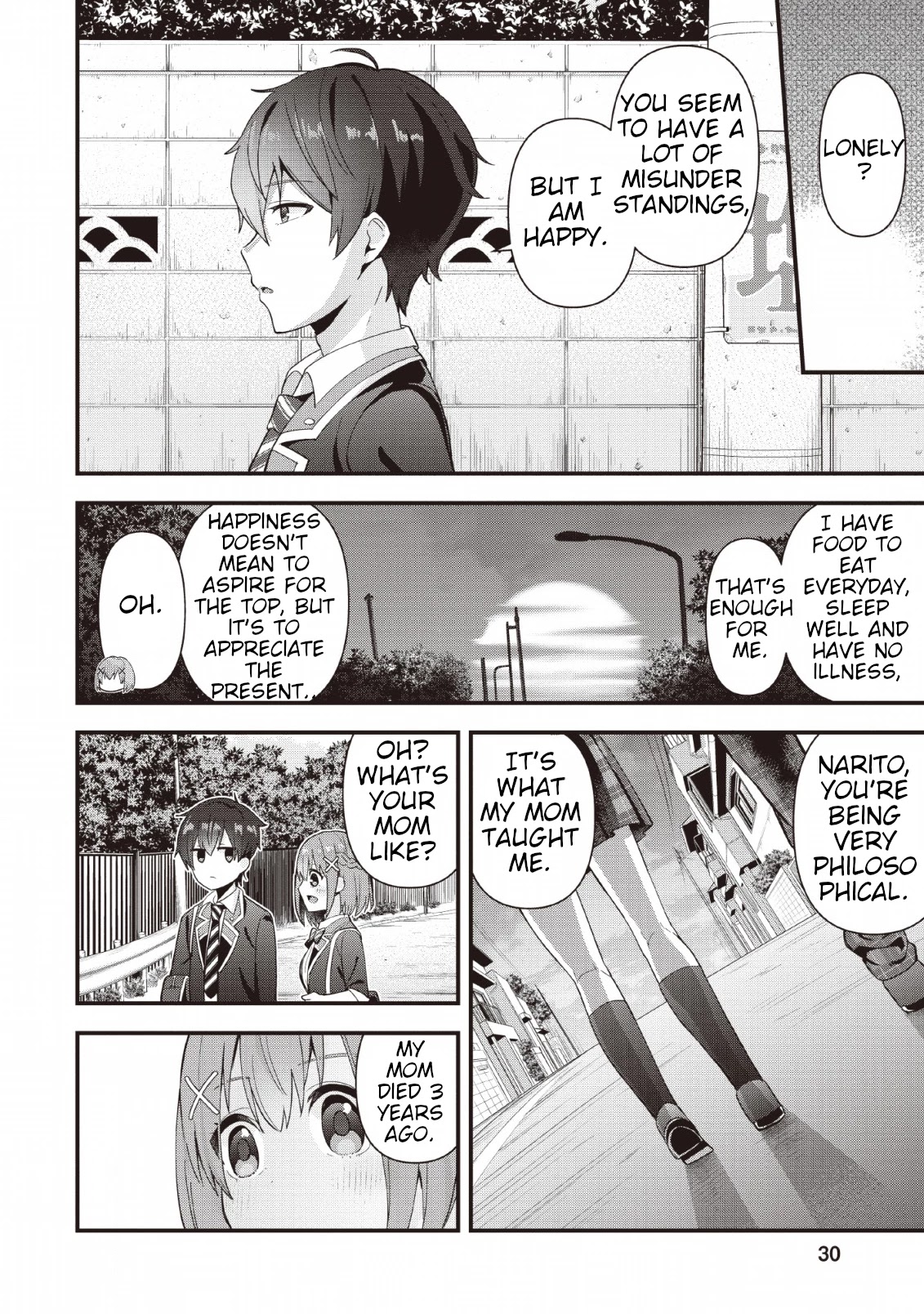The Cute Girl Sitting Next to Me Is Trying to Make Me Fall in Love With Her as a Way to Ridicule Me, but the Tables Were Turned on Her Before She Knew It Chapter 1 page 28 - Chapter 1