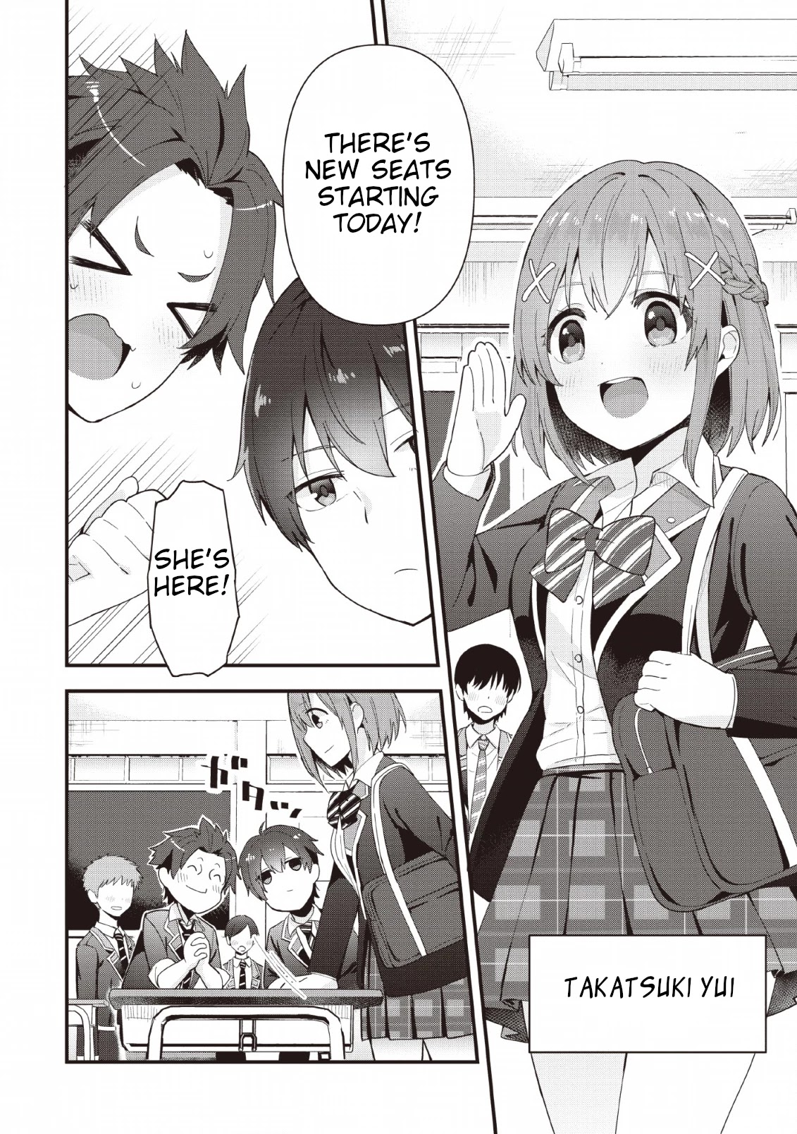 The Cute Girl Sitting Next to Me Is Trying to Make Me Fall in Love With Her as a Way to Ridicule Me, but the Tables Were Turned on Her Before She Knew It Chapter 1 page 6 - Chapter 1