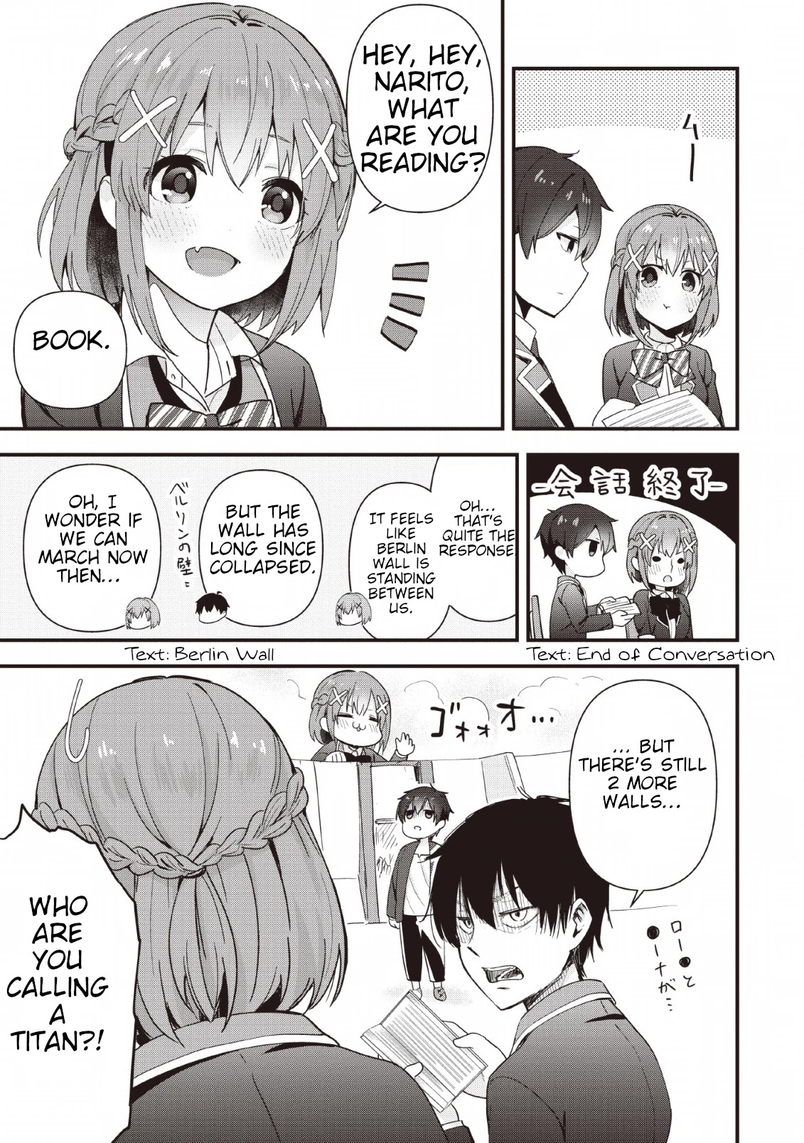 The Cute Girl Sitting Next to Me Is Trying to Make Me Fall in Love With Her as a Way to Ridicule Me, but the Tables Were Turned on Her Before She Knew It Chapter 1 page 9 - Chapter 1