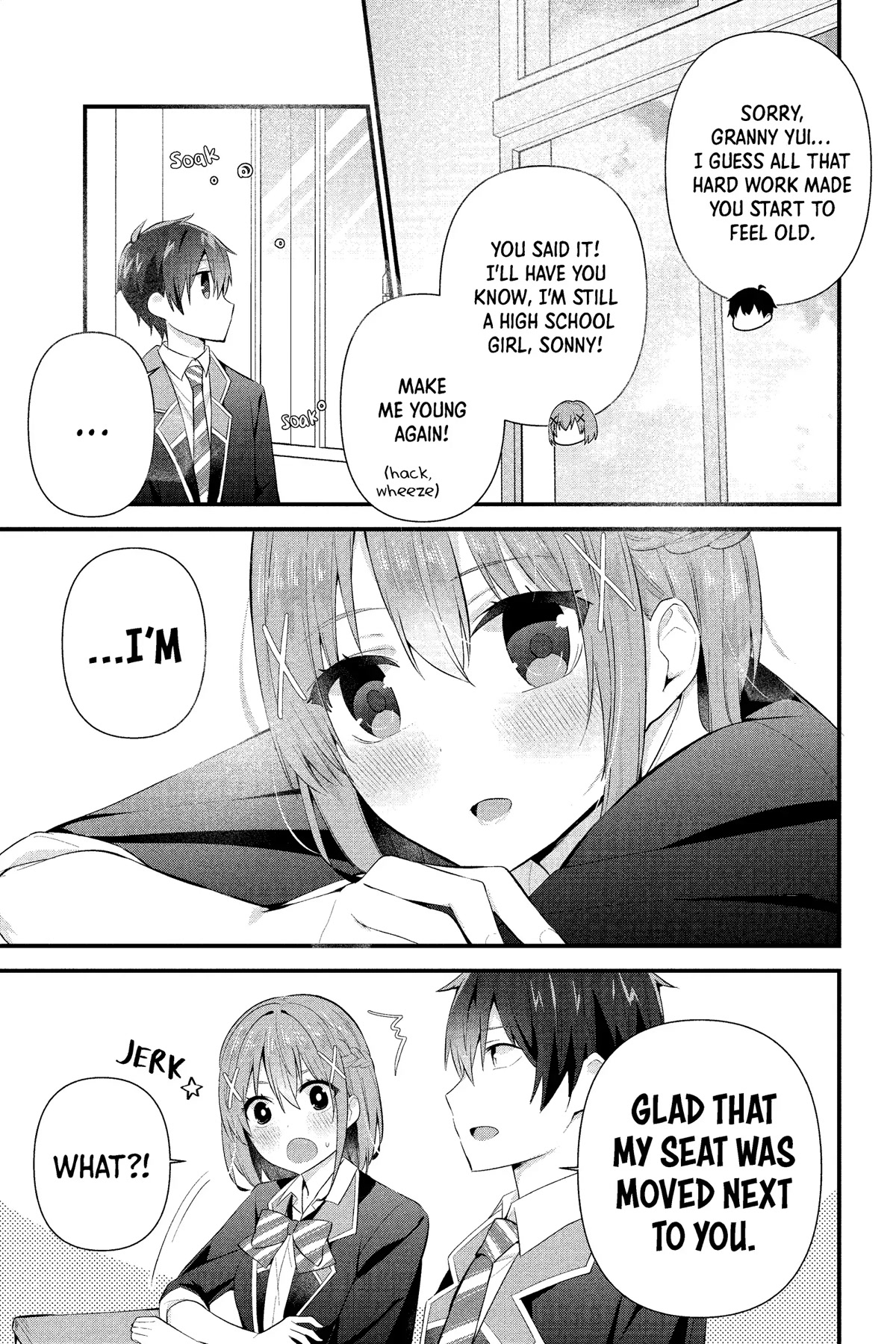 The Cute Girl Sitting Next to Me Is Trying to Make Me Fall in Love With Her as a Way to Ridicule Me, but the Tables Were Turned on Her Before She Knew It Chapter 10 page 11 - Chapter 10