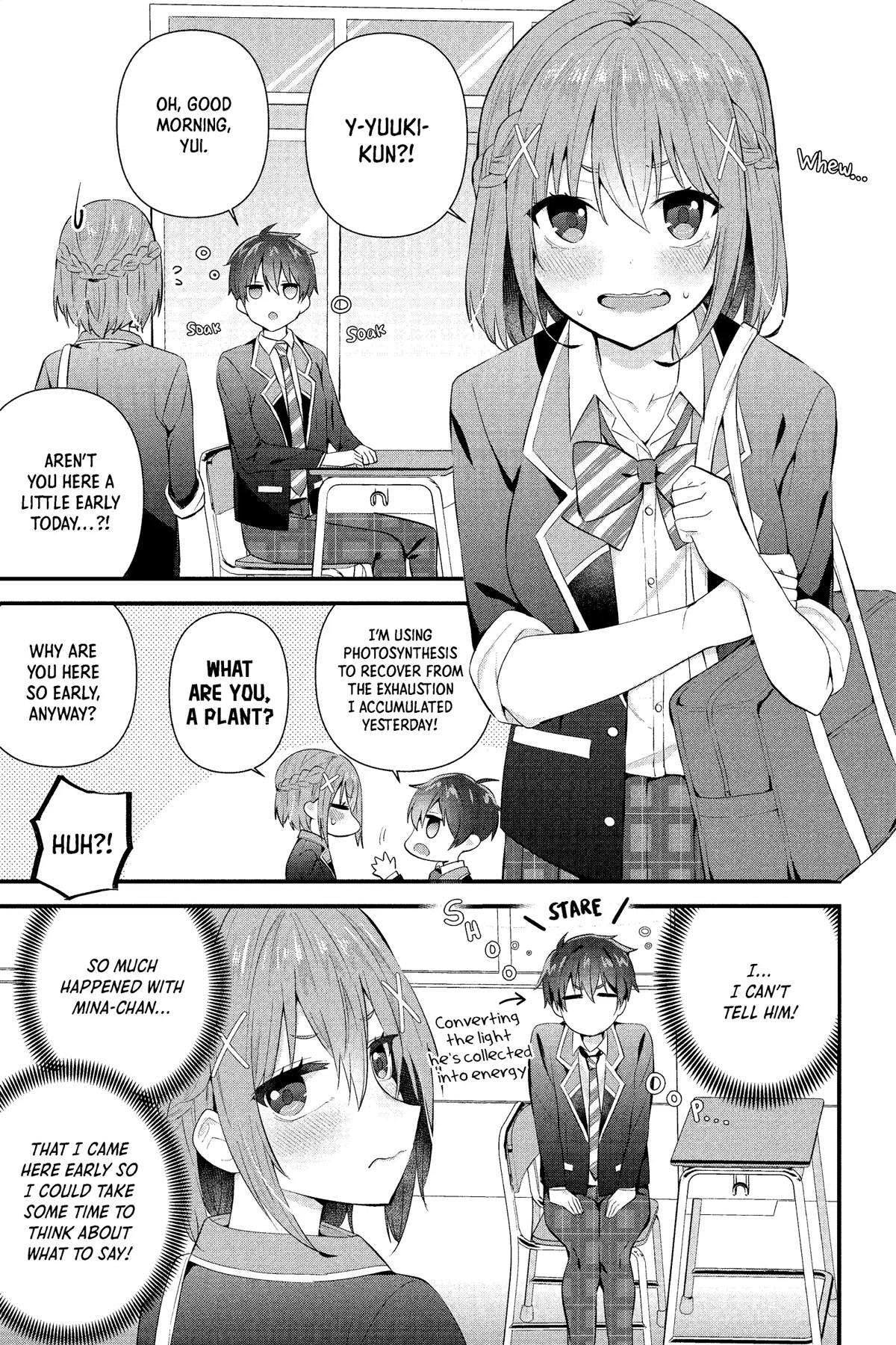 The Cute Girl Sitting Next to Me Is Trying to Make Me Fall in Love With Her as a Way to Ridicule Me, but the Tables Were Turned on Her Before She Knew It Chapter 10 page 3 - Chapter 10