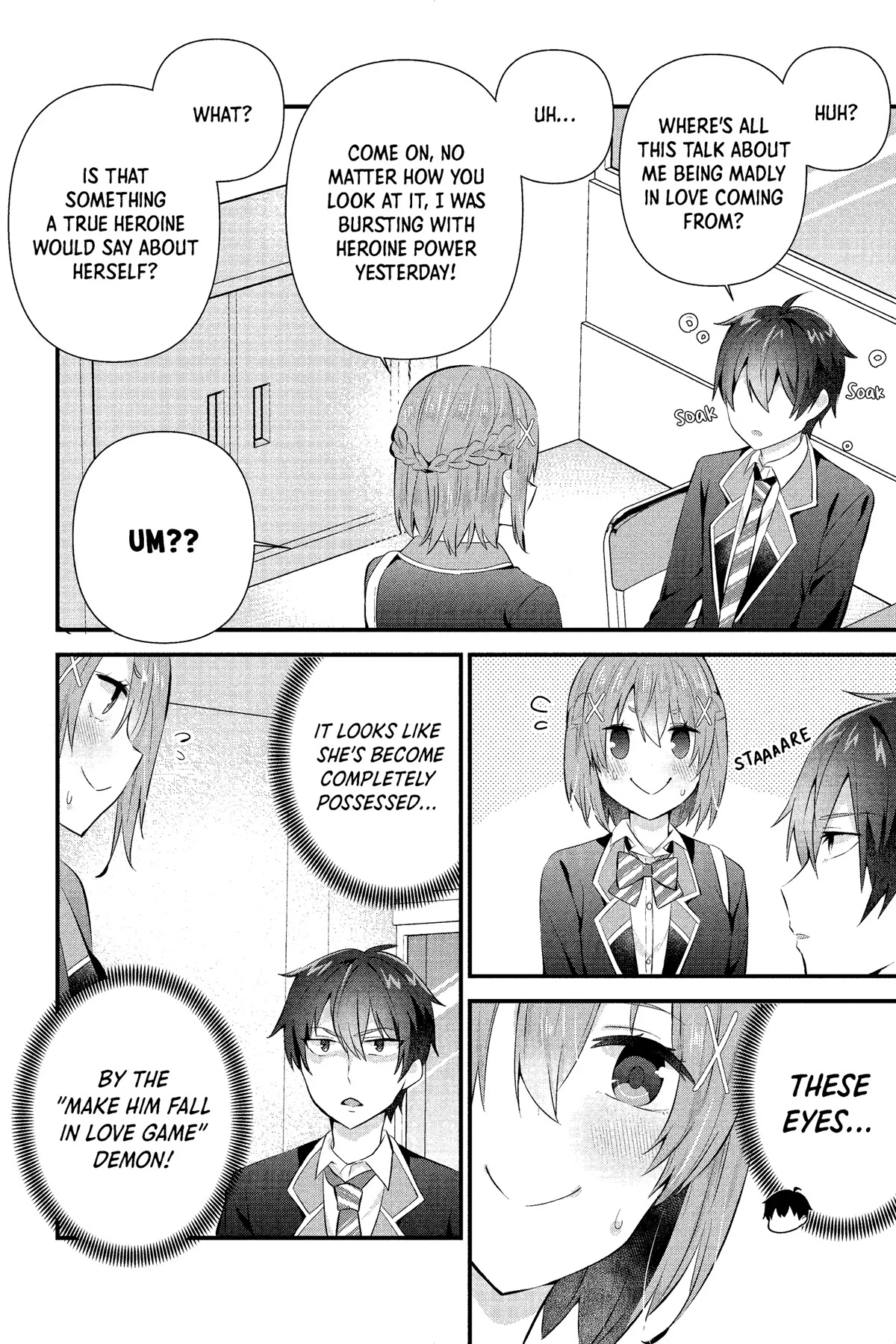 The Cute Girl Sitting Next to Me Is Trying to Make Me Fall in Love With Her as a Way to Ridicule Me, but the Tables Were Turned on Her Before She Knew It Chapter 10 page 6 - Chapter 10