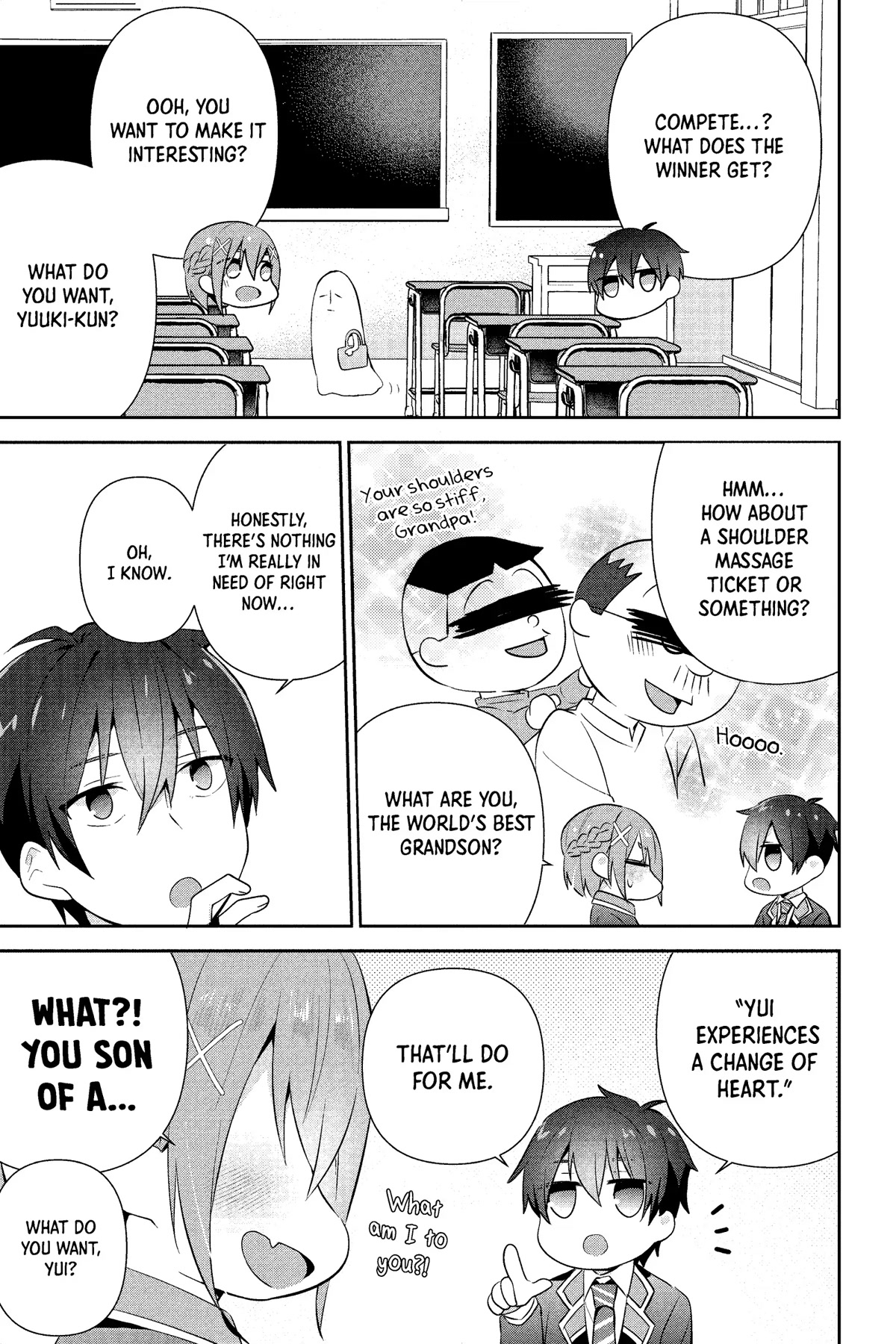 The Cute Girl Sitting Next to Me Is Trying to Make Me Fall in Love With Her as a Way to Ridicule Me, but the Tables Were Turned on Her Before She Knew It Chapter 11 page 11 - Chapter 11