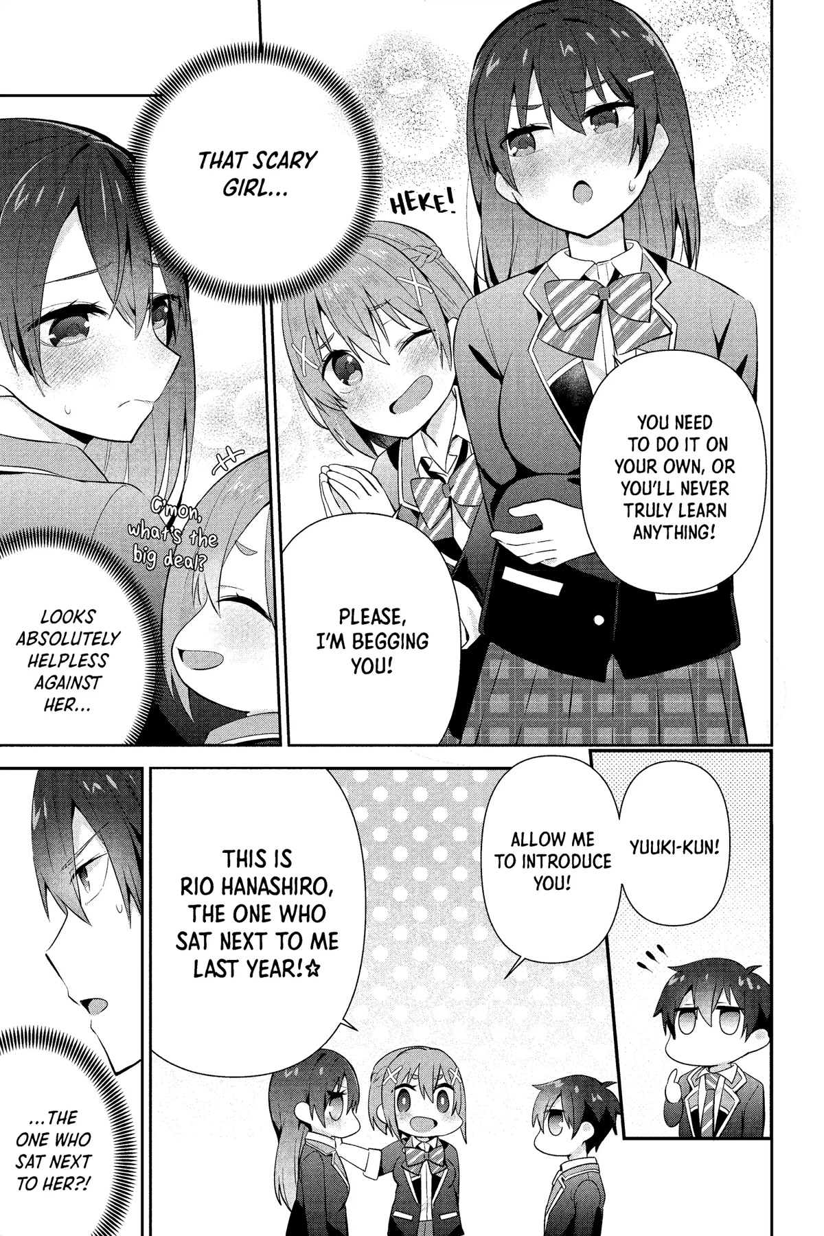 The Cute Girl Sitting Next to Me Is Trying to Make Me Fall in Love With Her as a Way to Ridicule Me, but the Tables Were Turned on Her Before She Knew It Chapter 11 page 15 - Chapter 11