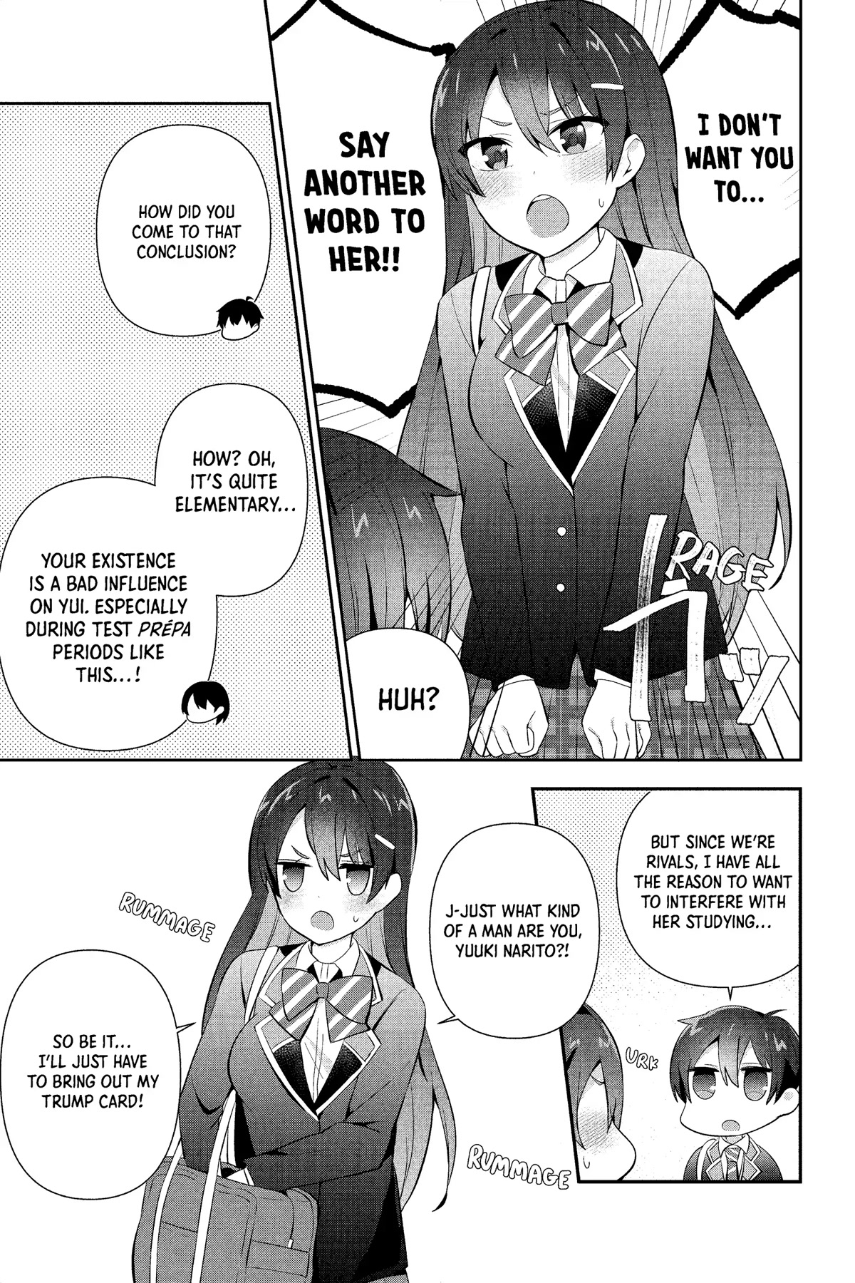 The Cute Girl Sitting Next to Me Is Trying to Make Me Fall in Love With Her as a Way to Ridicule Me, but the Tables Were Turned on Her Before She Knew It Chapter 11 page 25 - Chapter 11