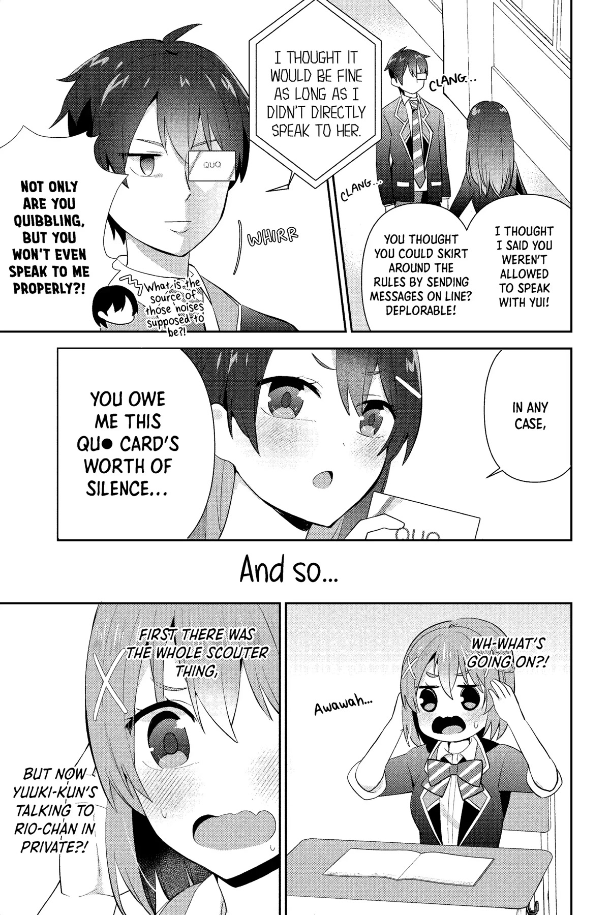 The Cute Girl Sitting Next to Me Is Trying to Make Me Fall in Love With Her as a Way to Ridicule Me, but the Tables Were Turned on Her Before She Knew It Chapter 11 page 31 - Chapter 11