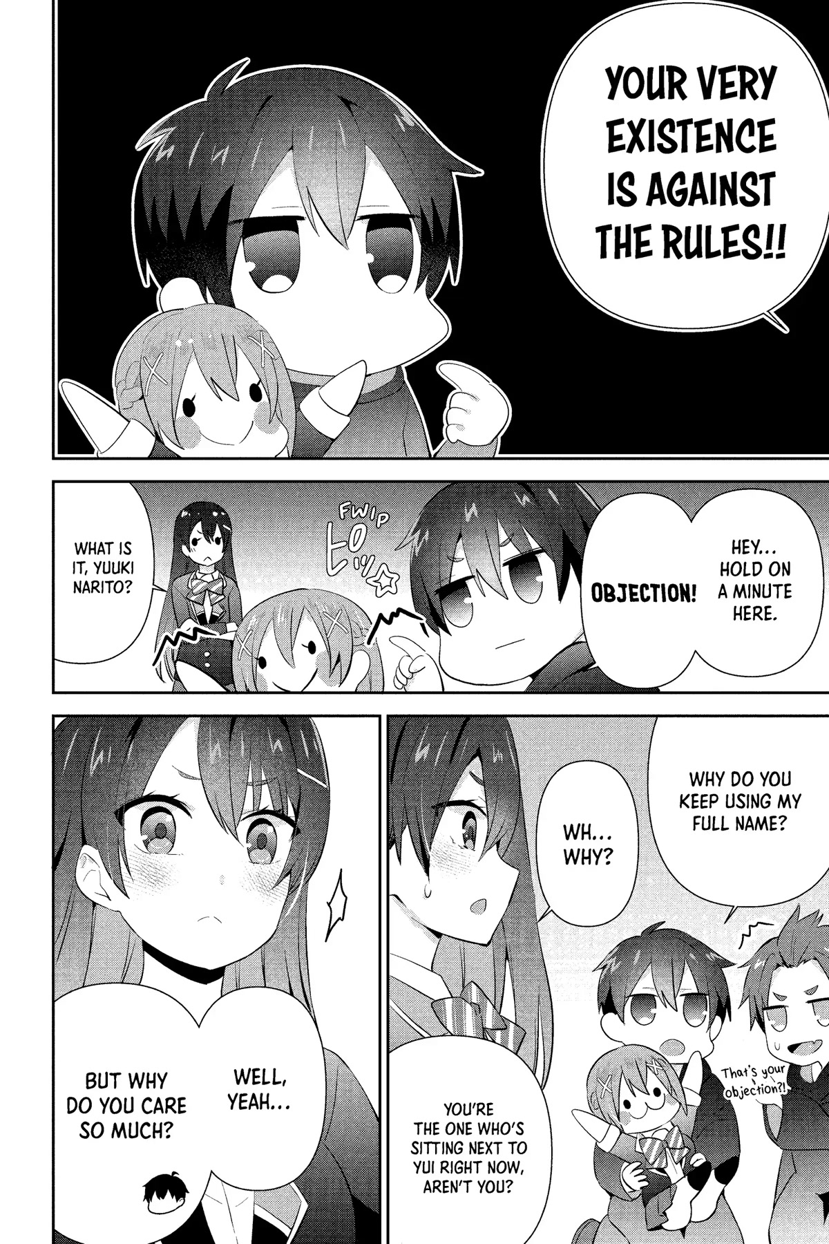 The Cute Girl Sitting Next to Me Is Trying to Make Me Fall in Love With Her as a Way to Ridicule Me, but the Tables Were Turned on Her Before She Knew It Chapter 11 page 4 - Chapter 11