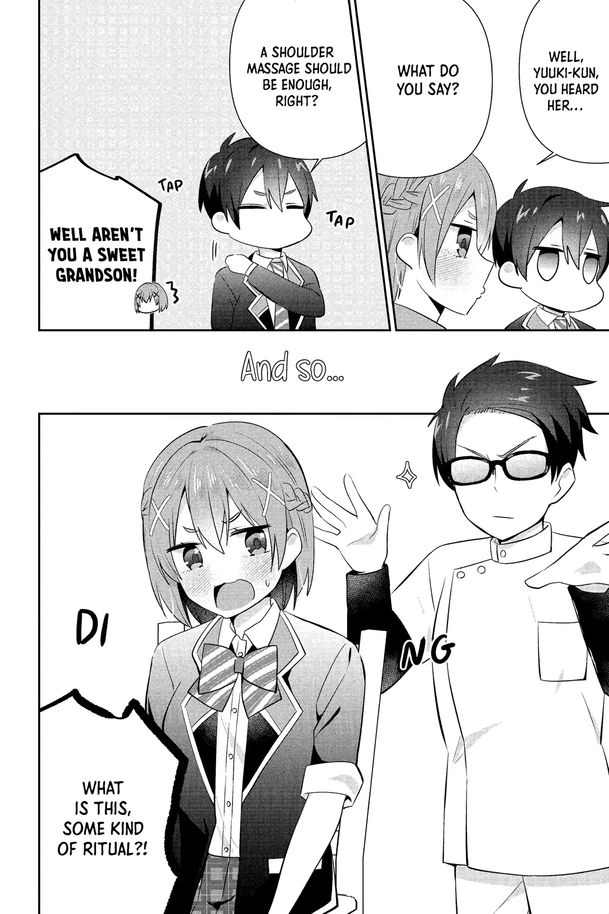 The Cute Girl Sitting Next to Me Is Trying to Make Me Fall in Love With Her as a Way to Ridicule Me, but the Tables Were Turned on Her Before She Knew It Chapter 12 page 10 - Chapter 12