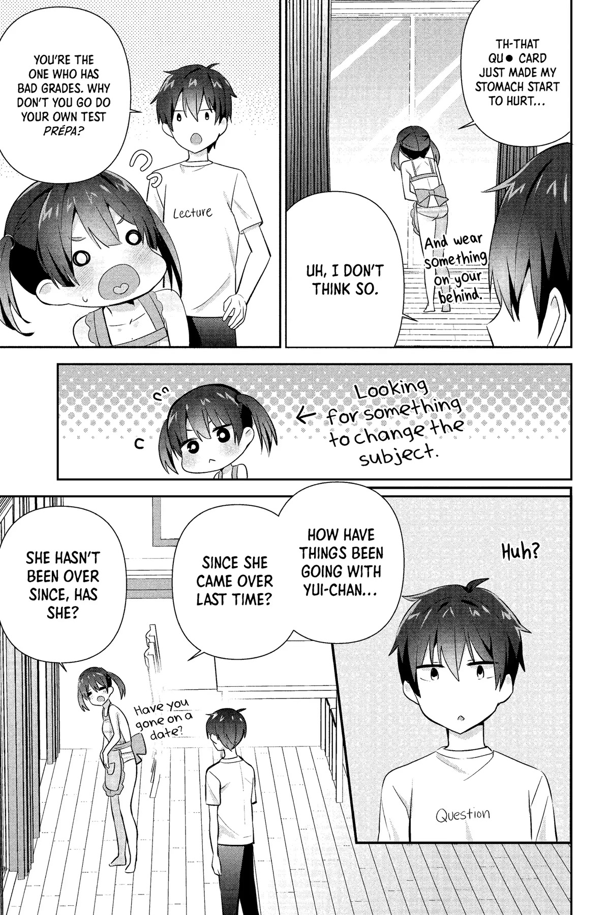 The Cute Girl Sitting Next to Me Is Trying to Make Me Fall in Love With Her as a Way to Ridicule Me, but the Tables Were Turned on Her Before She Knew It Chapter 12 page 3 - Chapter 12