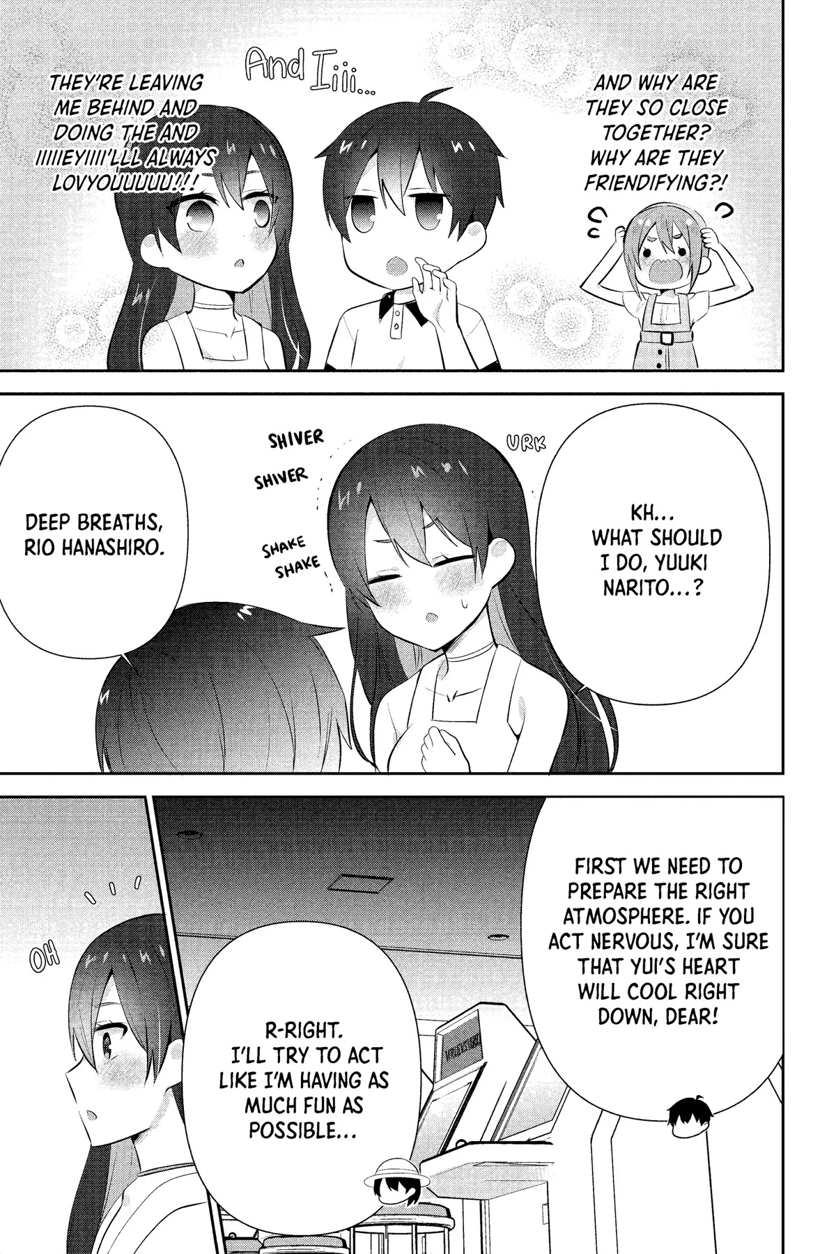 The Cute Girl Sitting Next to Me Is Trying to Make Me Fall in Love With Her as a Way to Ridicule Me, but the Tables Were Turned on Her Before She Knew It Chapter 13 page 11 - Chapter 13