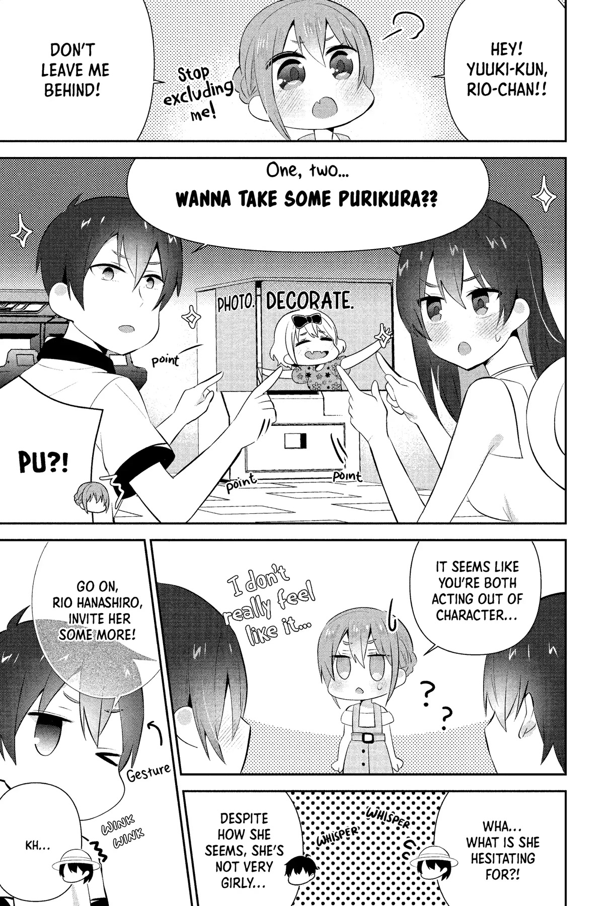 The Cute Girl Sitting Next to Me Is Trying to Make Me Fall in Love With Her as a Way to Ridicule Me, but the Tables Were Turned on Her Before She Knew It Chapter 13 page 13 - Chapter 13