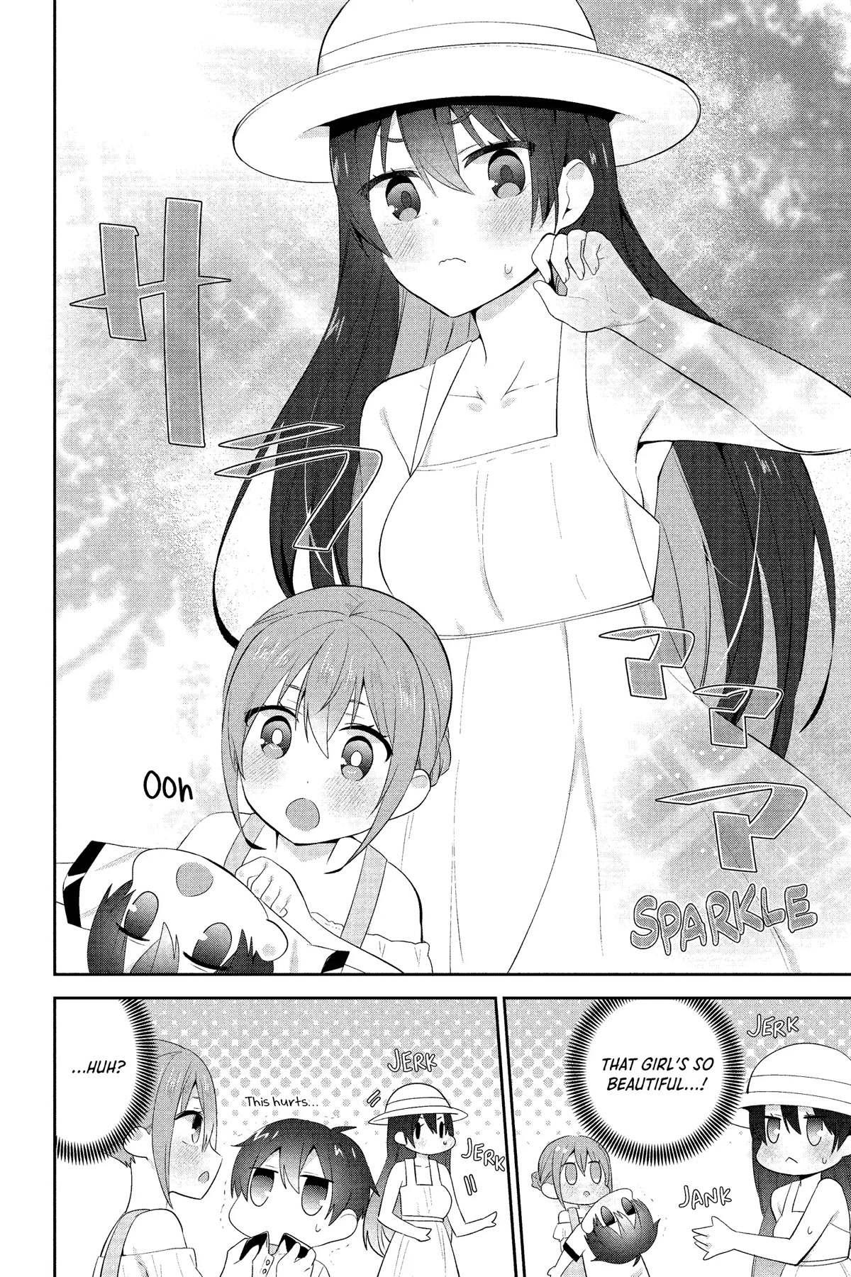 The Cute Girl Sitting Next to Me Is Trying to Make Me Fall in Love With Her as a Way to Ridicule Me, but the Tables Were Turned on Her Before She Knew It Chapter 13 page 4 - Chapter 13