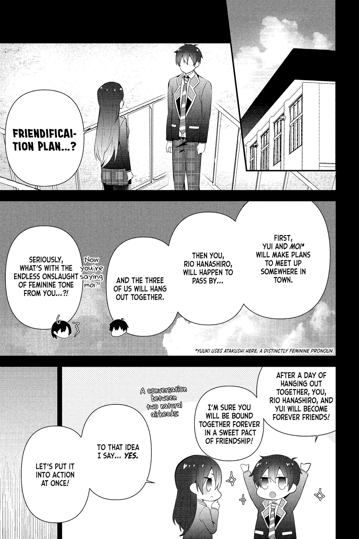 The Cute Girl Sitting Next to Me Is Trying to Make Me Fall in Love With Her as a Way to Ridicule Me, but the Tables Were Turned on Her Before She Knew It Chapter 13 page 9 - Chapter 13