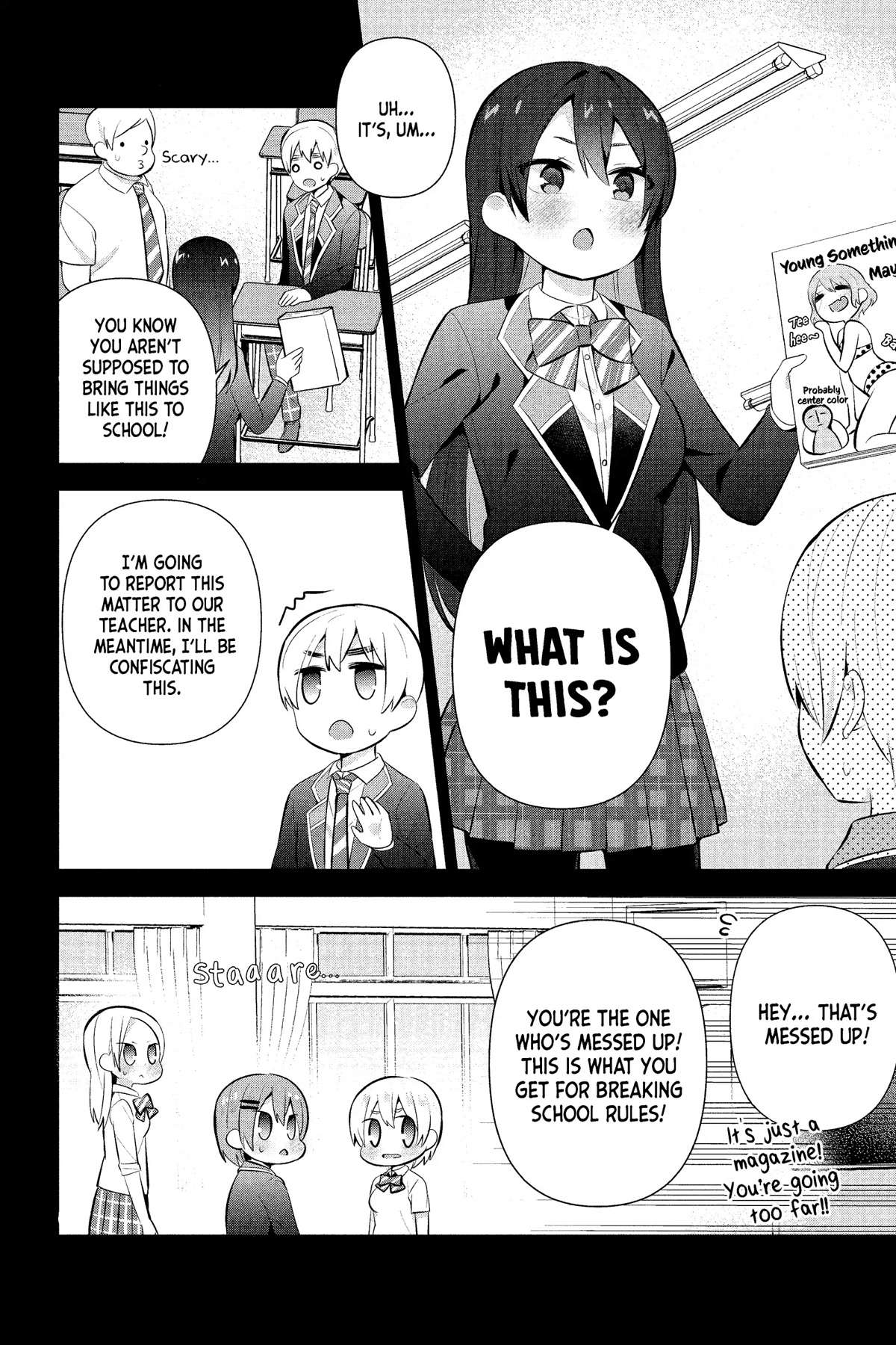 The Cute Girl Sitting Next to Me Is Trying to Make Me Fall in Love With Her as a Way to Ridicule Me, but the Tables Were Turned on Her Before She Knew It Chapter 14 page 4 - Chapter 14