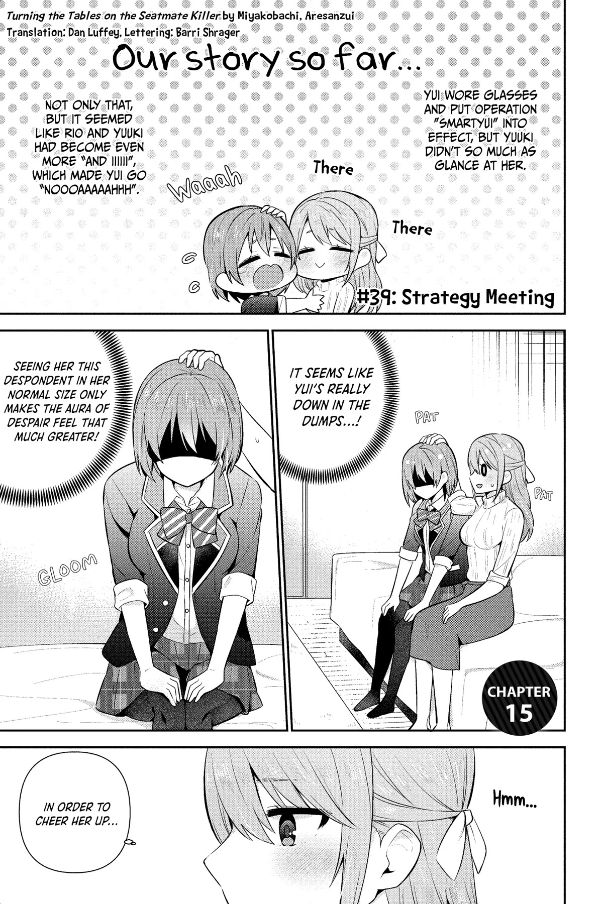 The Cute Girl Sitting Next to Me Is Trying to Make Me Fall in Love With Her as a Way to Ridicule Me, but the Tables Were Turned on Her Before She Knew It Chapter 15 page 1 - Chapter 15