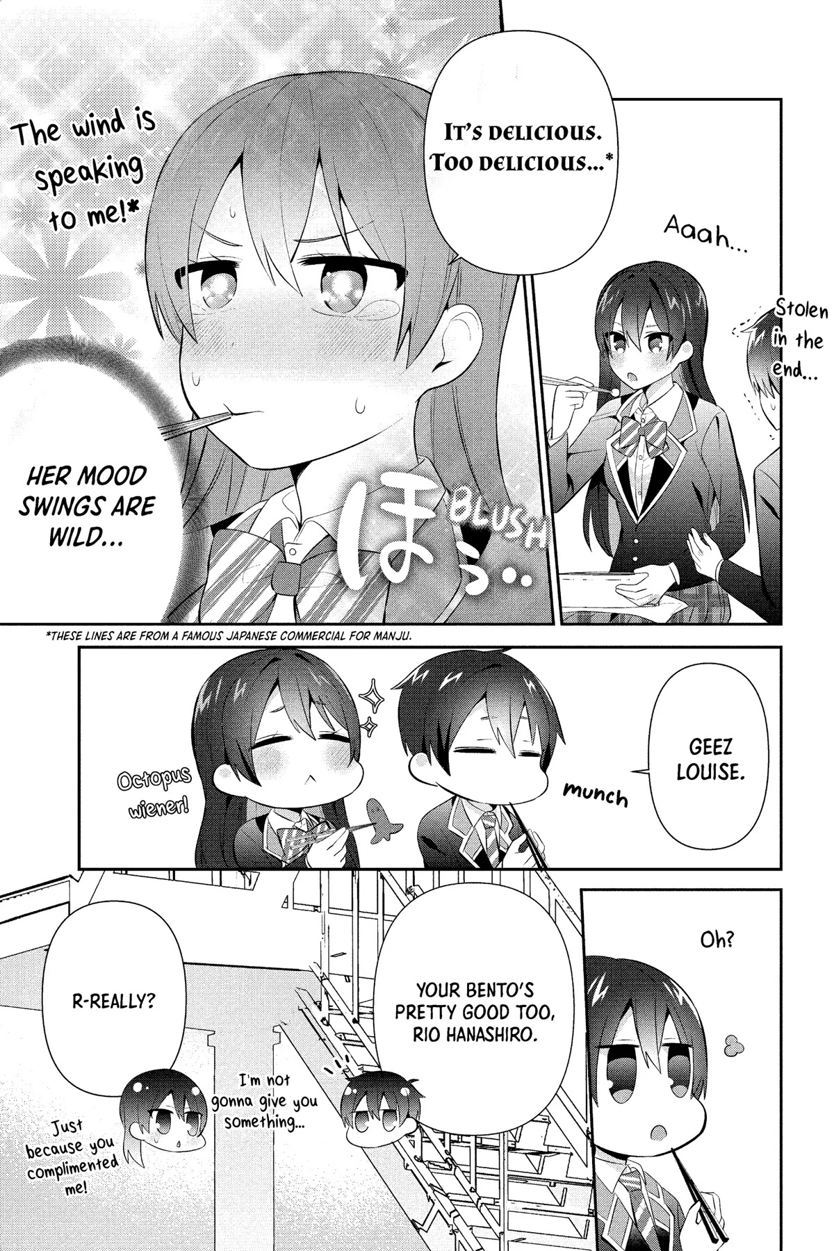 The Cute Girl Sitting Next to Me Is Trying to Make Me Fall in Love With Her as a Way to Ridicule Me, but the Tables Were Turned on Her Before She Knew It Chapter 15 page 13 - Chapter 15