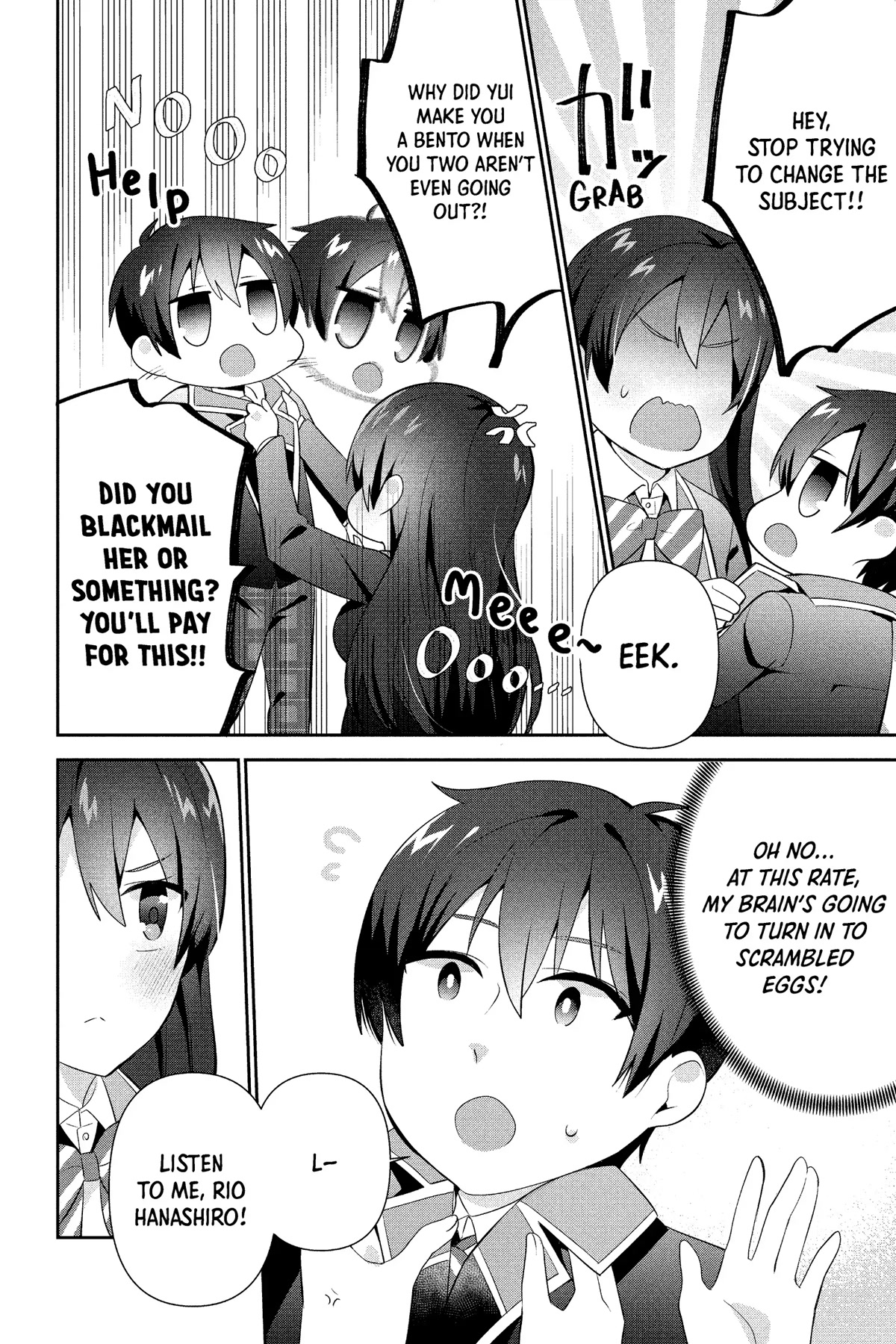 The Cute Girl Sitting Next to Me Is Trying to Make Me Fall in Love With Her as a Way to Ridicule Me, but the Tables Were Turned on Her Before She Knew It Chapter 15 page 14 - Chapter 15