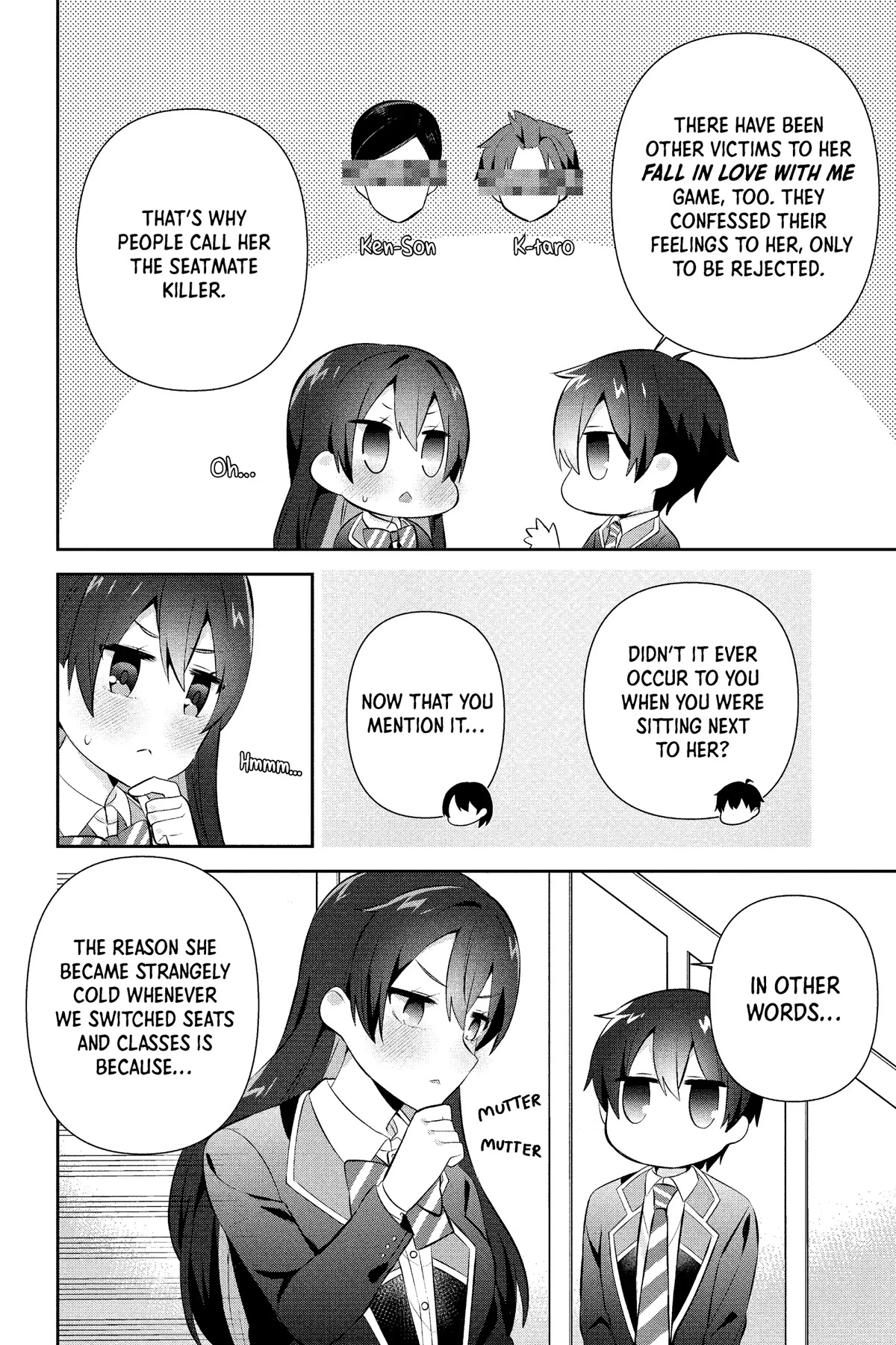 The Cute Girl Sitting Next to Me Is Trying to Make Me Fall in Love With Her as a Way to Ridicule Me, but the Tables Were Turned on Her Before She Knew It Chapter 15 page 16 - Chapter 15