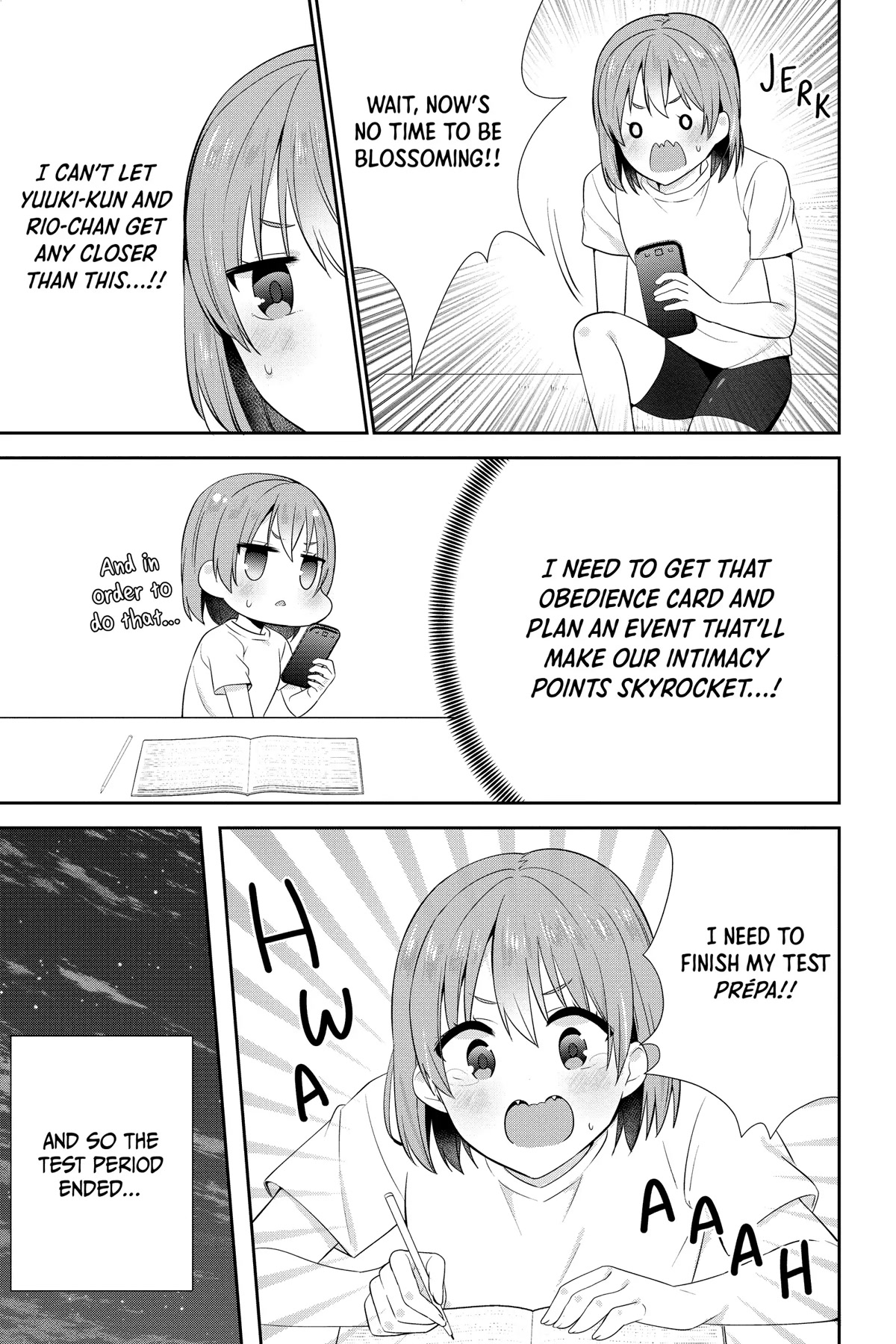 The Cute Girl Sitting Next to Me Is Trying to Make Me Fall in Love With Her as a Way to Ridicule Me, but the Tables Were Turned on Her Before She Knew It Chapter 16 page 21 - Chapter 16
