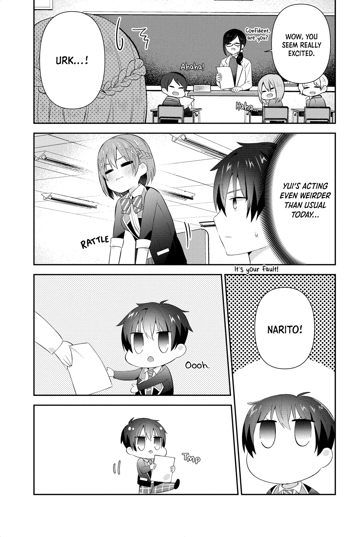 The Cute Girl Sitting Next to Me Is Trying to Make Me Fall in Love With Her as a Way to Ridicule Me, but the Tables Were Turned on Her Before She Knew It Chapter 16 page 23 - Chapter 16