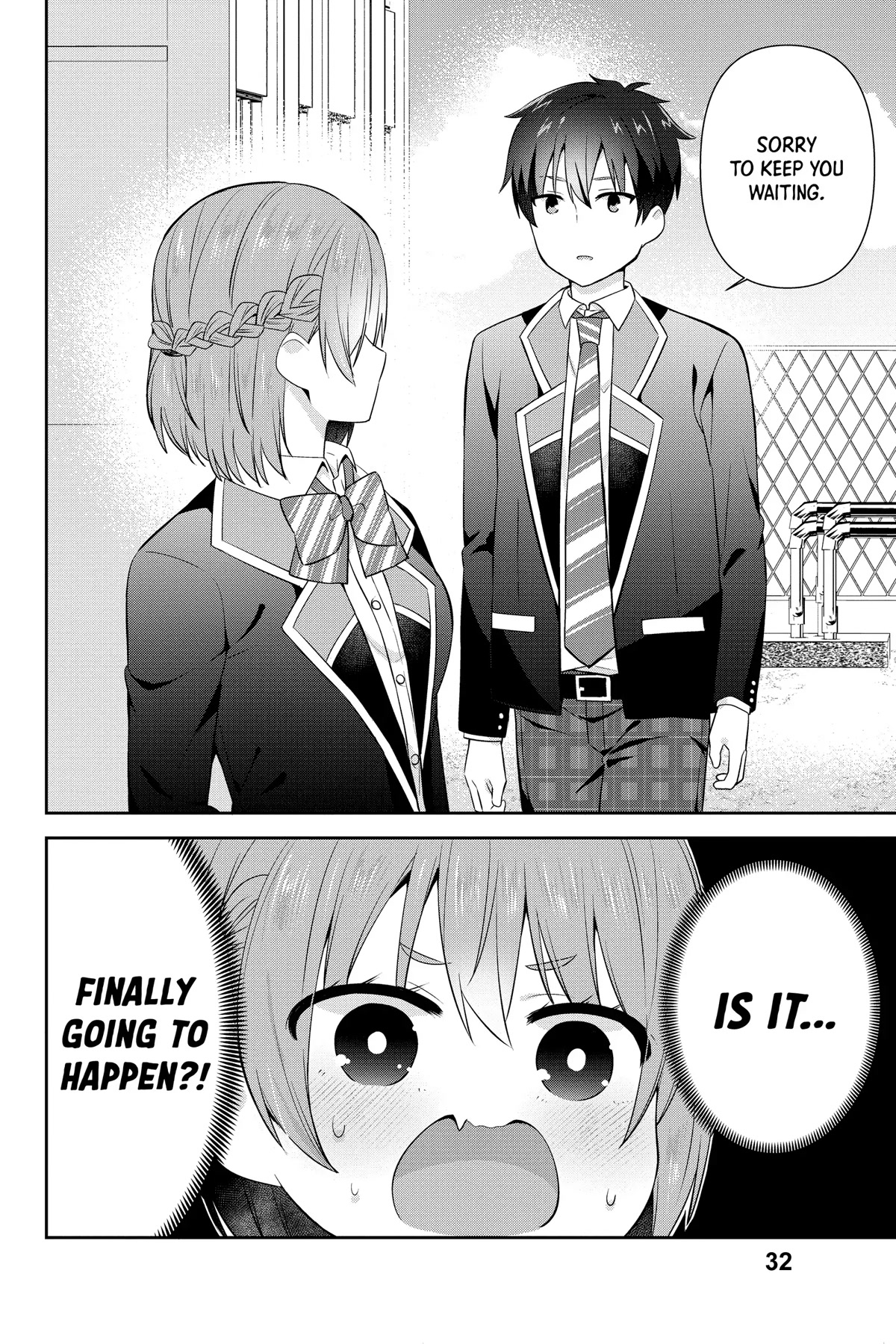 The Cute Girl Sitting Next to Me Is Trying to Make Me Fall in Love With Her as a Way to Ridicule Me, but the Tables Were Turned on Her Before She Knew It Chapter 16 page 32 - Chapter 16