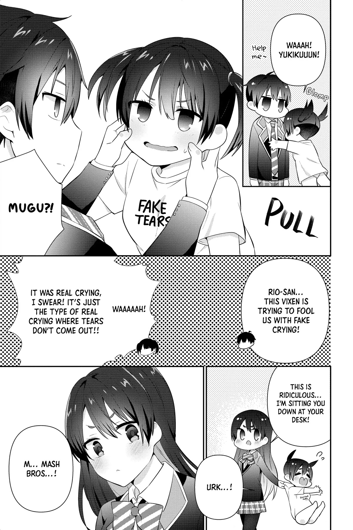 The Cute Girl Sitting Next to Me Is Trying to Make Me Fall in Love With Her as a Way to Ridicule Me, but the Tables Were Turned on Her Before She Knew It Chapter 16 page 7 - Chapter 16