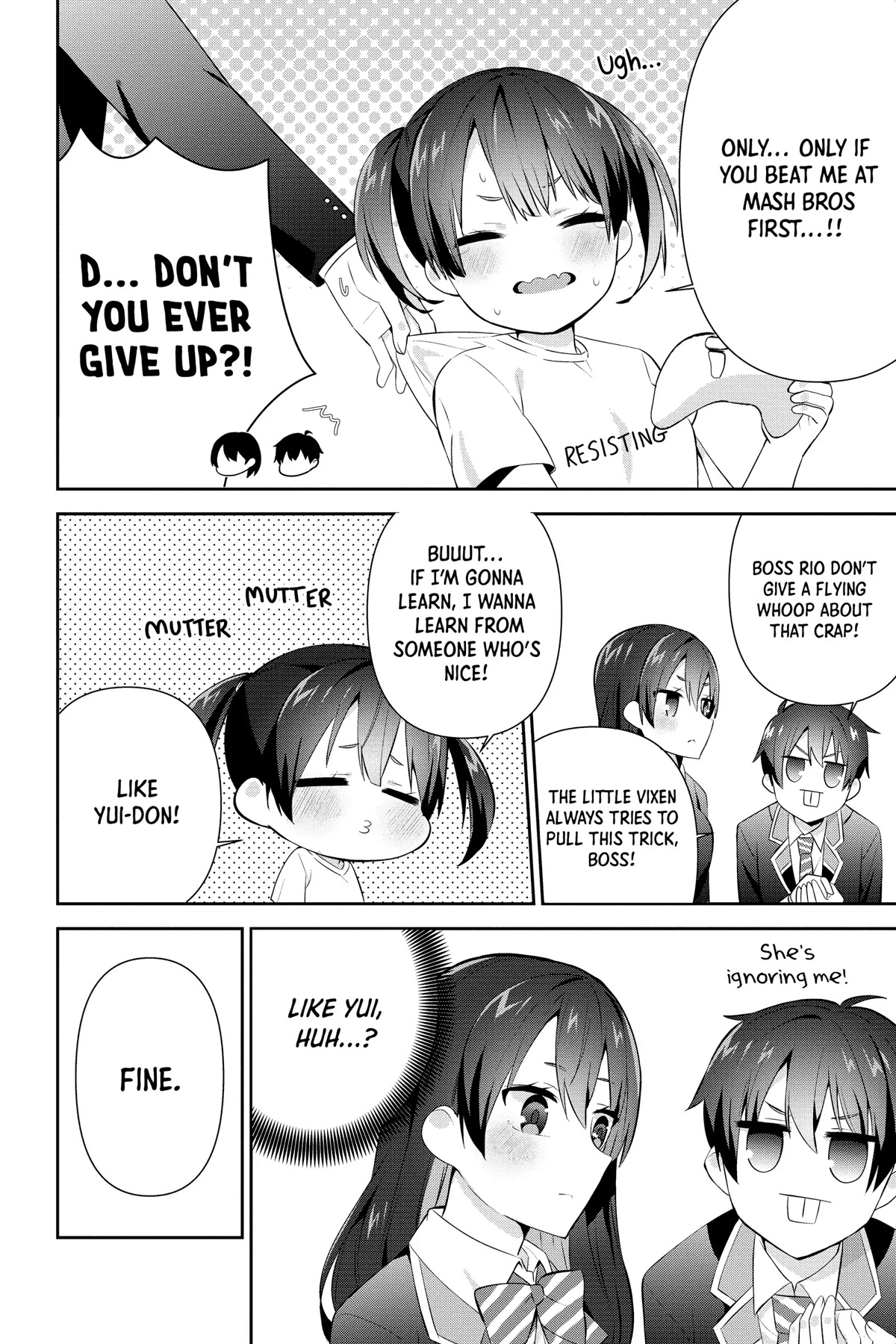 The Cute Girl Sitting Next to Me Is Trying to Make Me Fall in Love With Her as a Way to Ridicule Me, but the Tables Were Turned on Her Before She Knew It Chapter 16 page 8 - Chapter 16