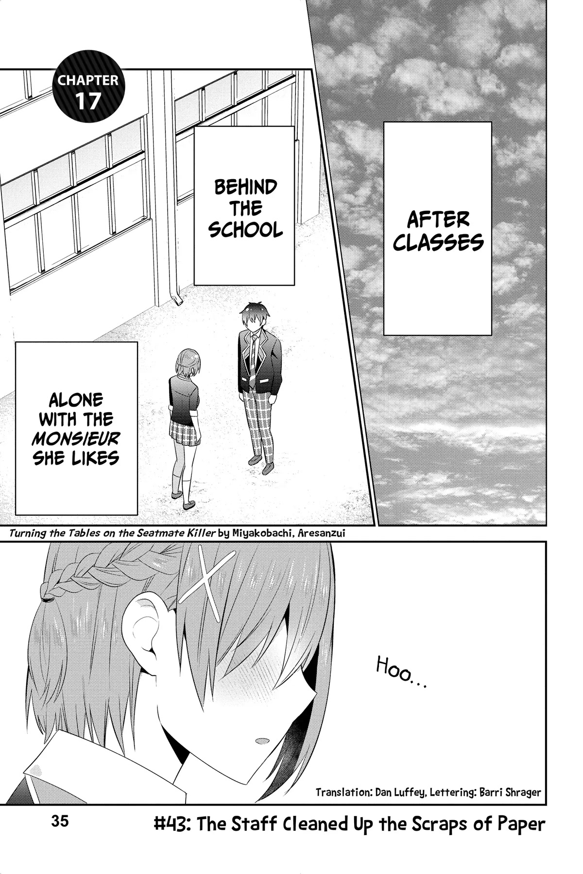 The Cute Girl Sitting Next to Me Is Trying to Make Me Fall in Love With Her as a Way to Ridicule Me, but the Tables Were Turned on Her Before She Knew It Chapter 17 page 1 - Chapter 17