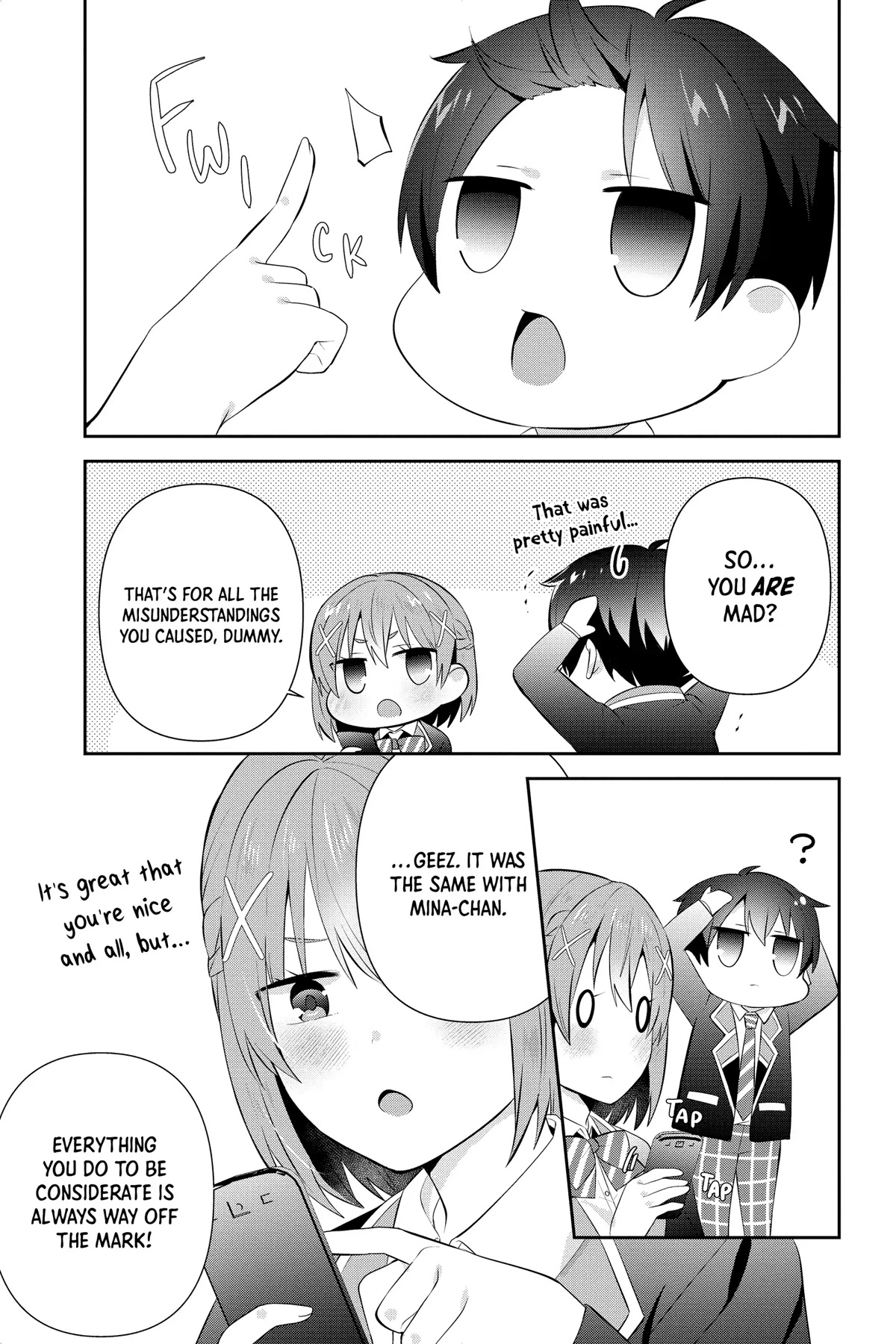 The Cute Girl Sitting Next to Me Is Trying to Make Me Fall in Love With Her as a Way to Ridicule Me, but the Tables Were Turned on Her Before She Knew It Chapter 17 page 11 - Chapter 17