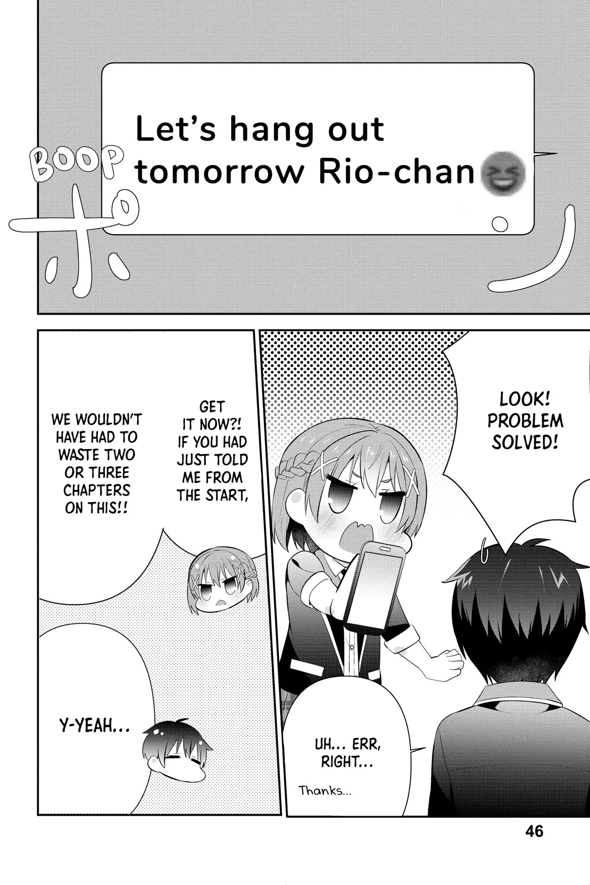 The Cute Girl Sitting Next to Me Is Trying to Make Me Fall in Love With Her as a Way to Ridicule Me, but the Tables Were Turned on Her Before She Knew It Chapter 17 page 12 - Chapter 17