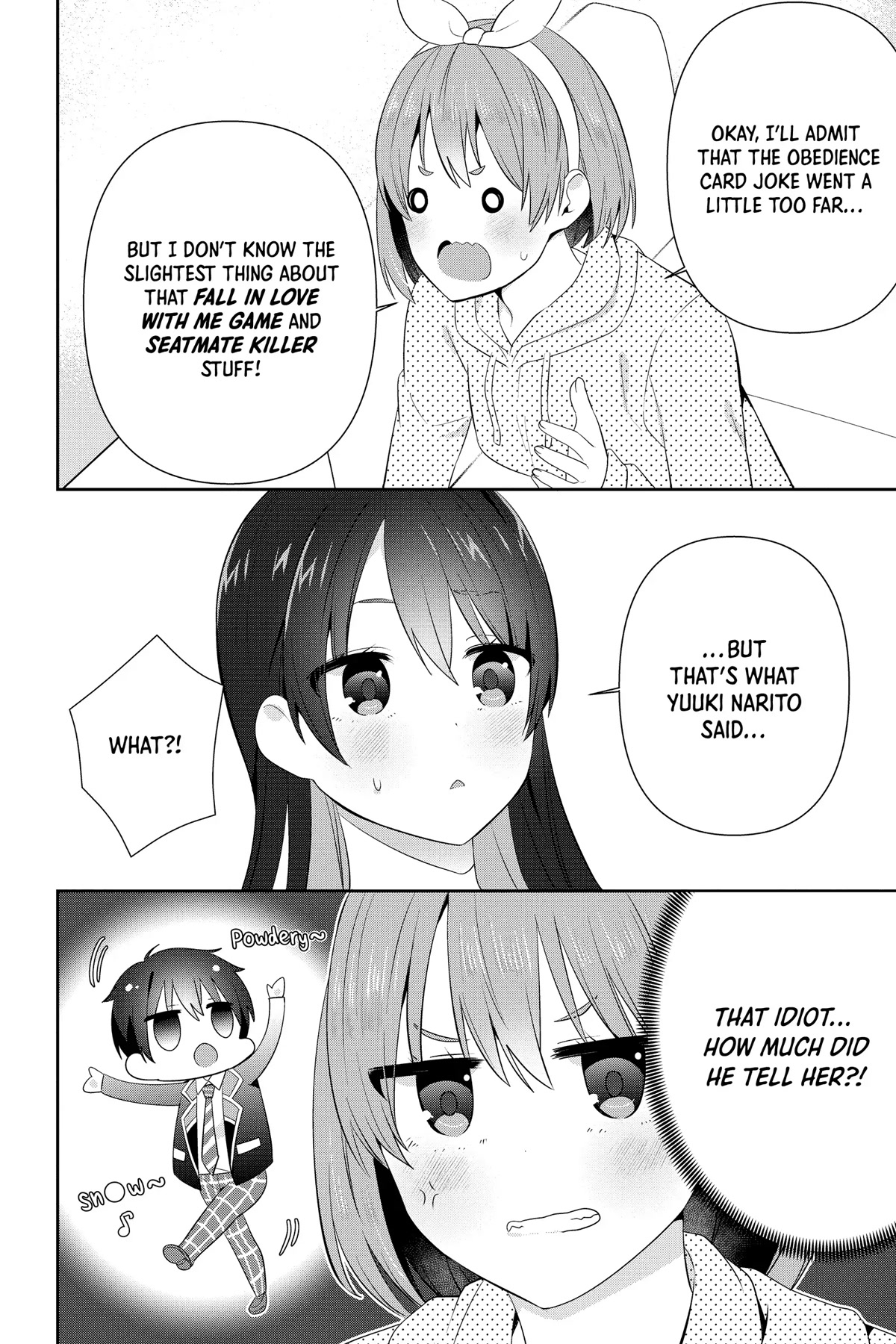The Cute Girl Sitting Next to Me Is Trying to Make Me Fall in Love With Her as a Way to Ridicule Me, but the Tables Were Turned on Her Before She Knew It Chapter 17 page 22 - Chapter 17