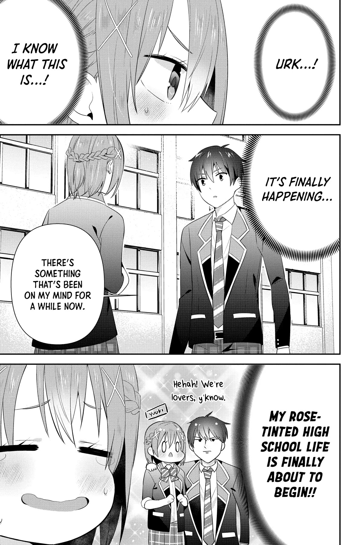 The Cute Girl Sitting Next to Me Is Trying to Make Me Fall in Love With Her as a Way to Ridicule Me, but the Tables Were Turned on Her Before She Knew It Chapter 17 page 3 - Chapter 17